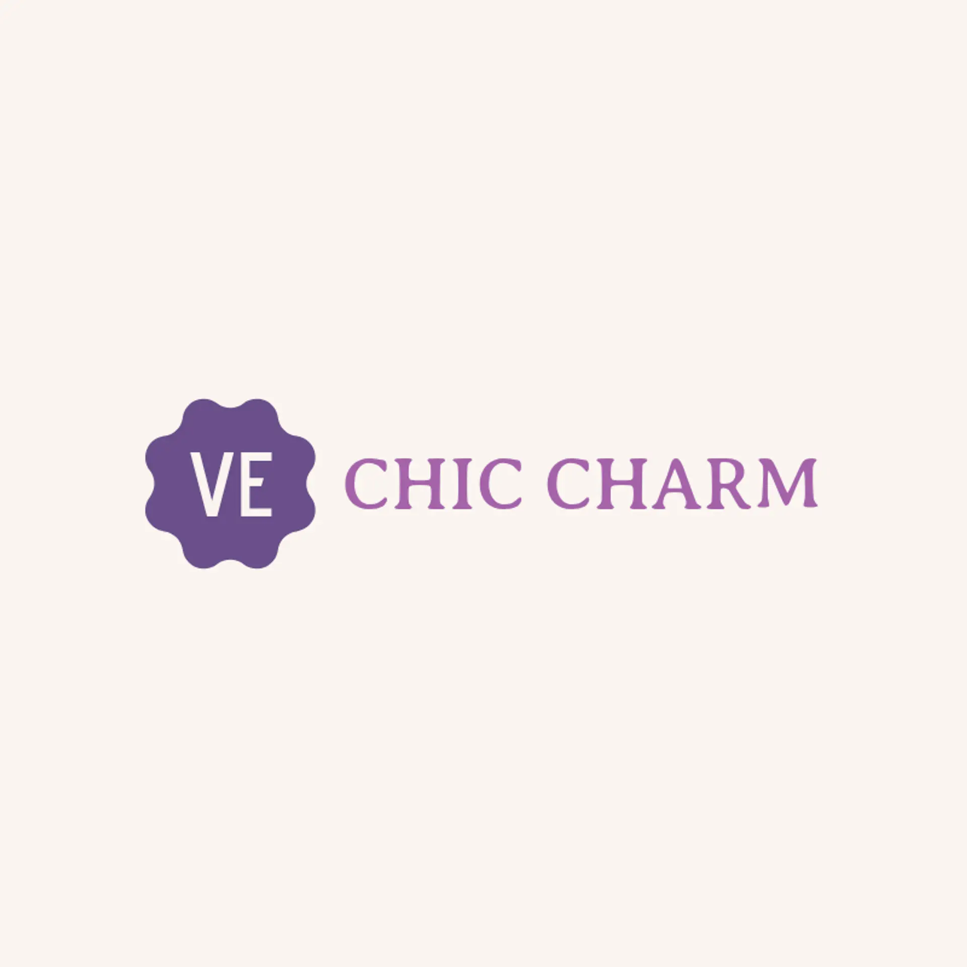 Chic Charm logo for fashion boutique