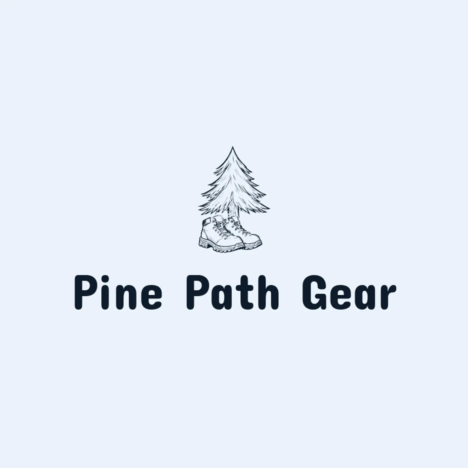 Pine Path Gear logo for shoes