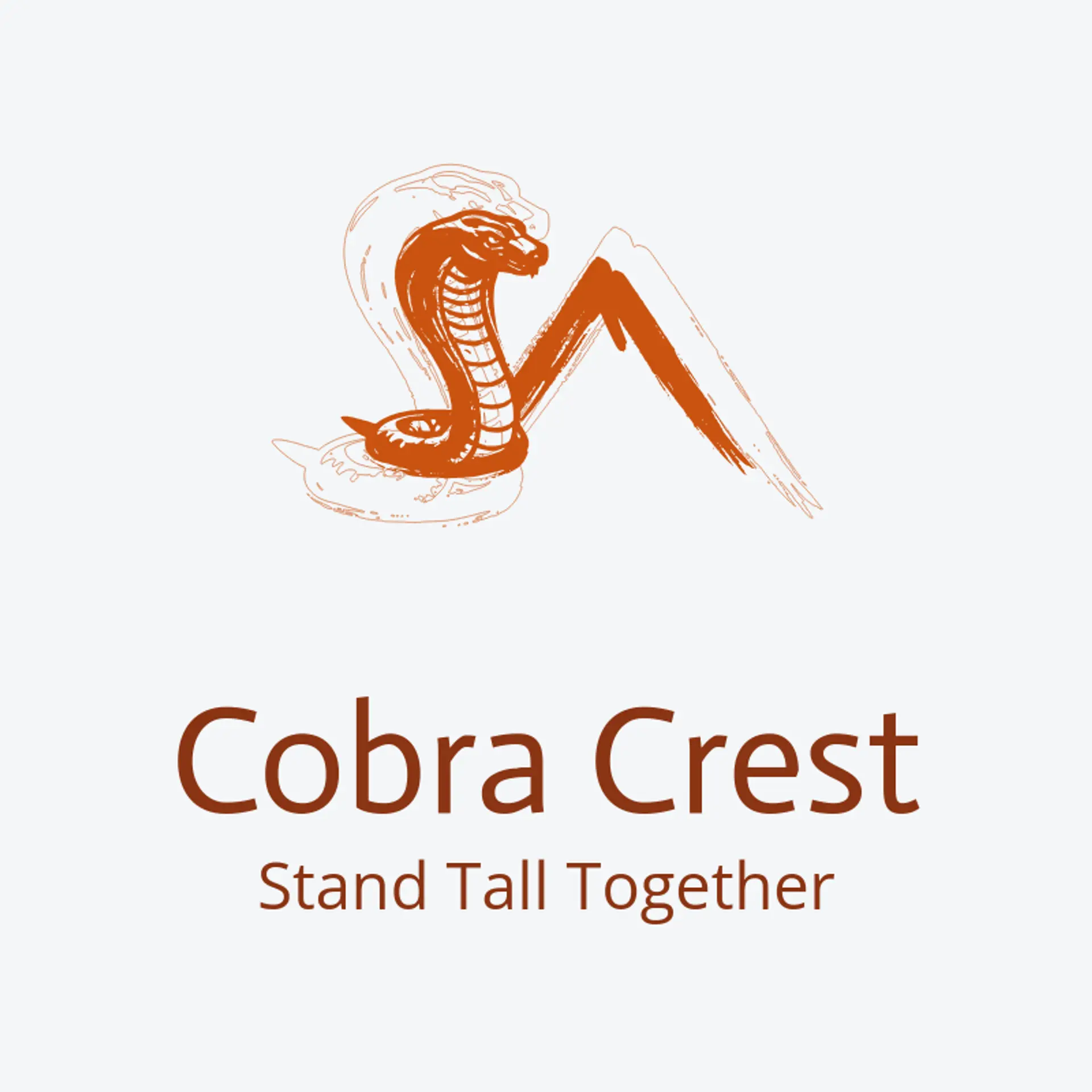 Cobra Crest logo for snake