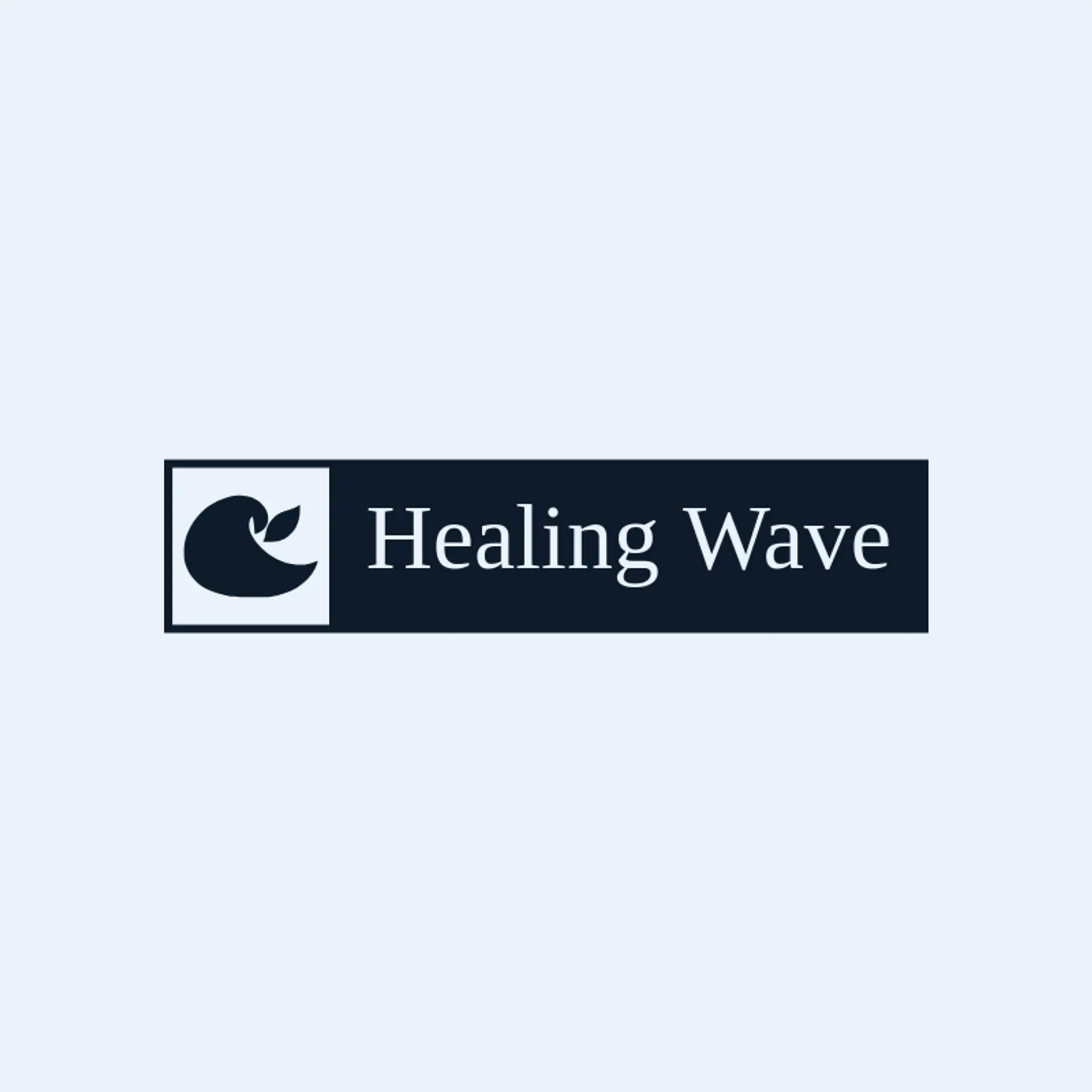 Healing Wave logo for wellness