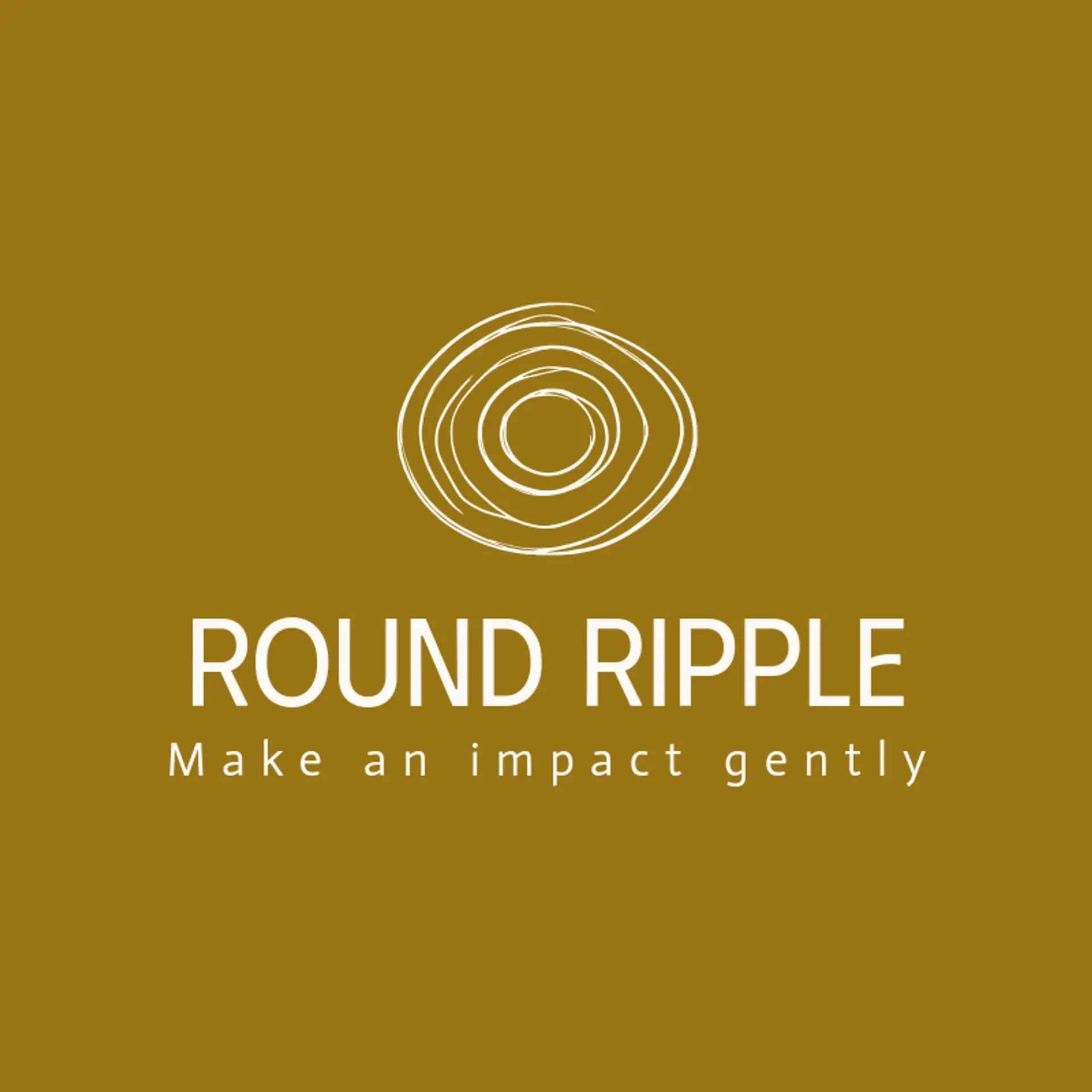 Round Ripple logo for water