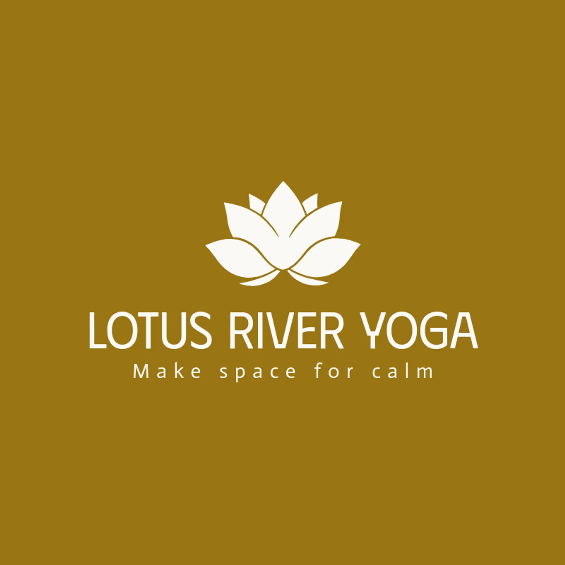 Lotus River Yoga logo for indian