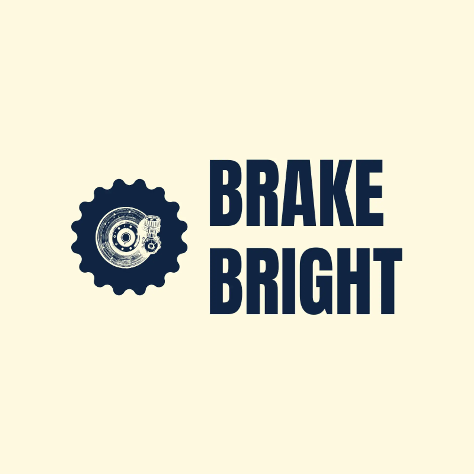 Brake Bright logo for turbo