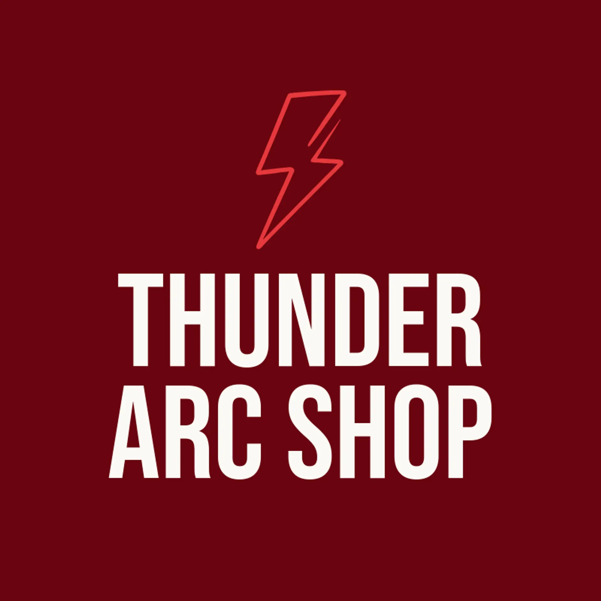 Thunder Arc Shop logo for anime character