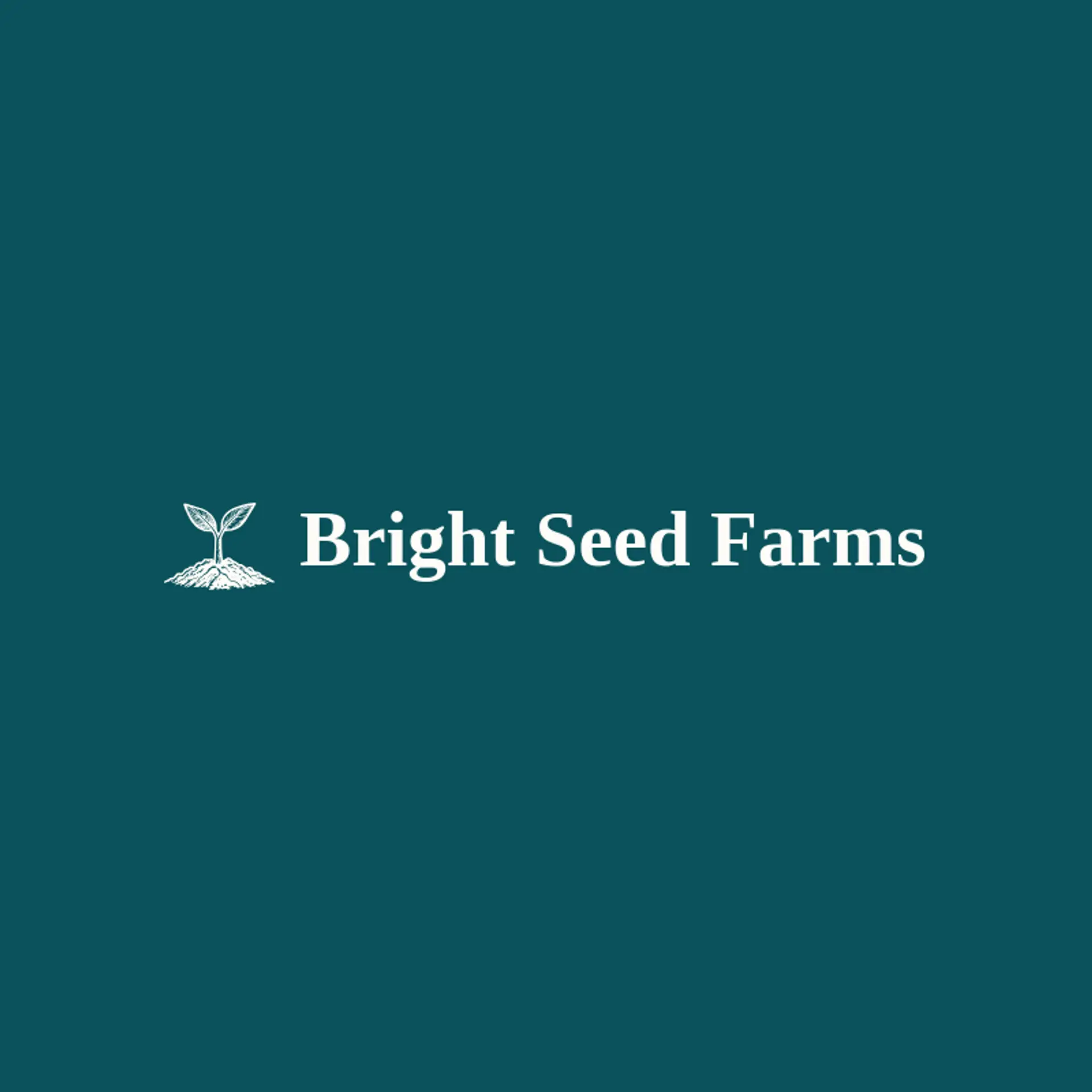 Bright Seed Farms logo for farming