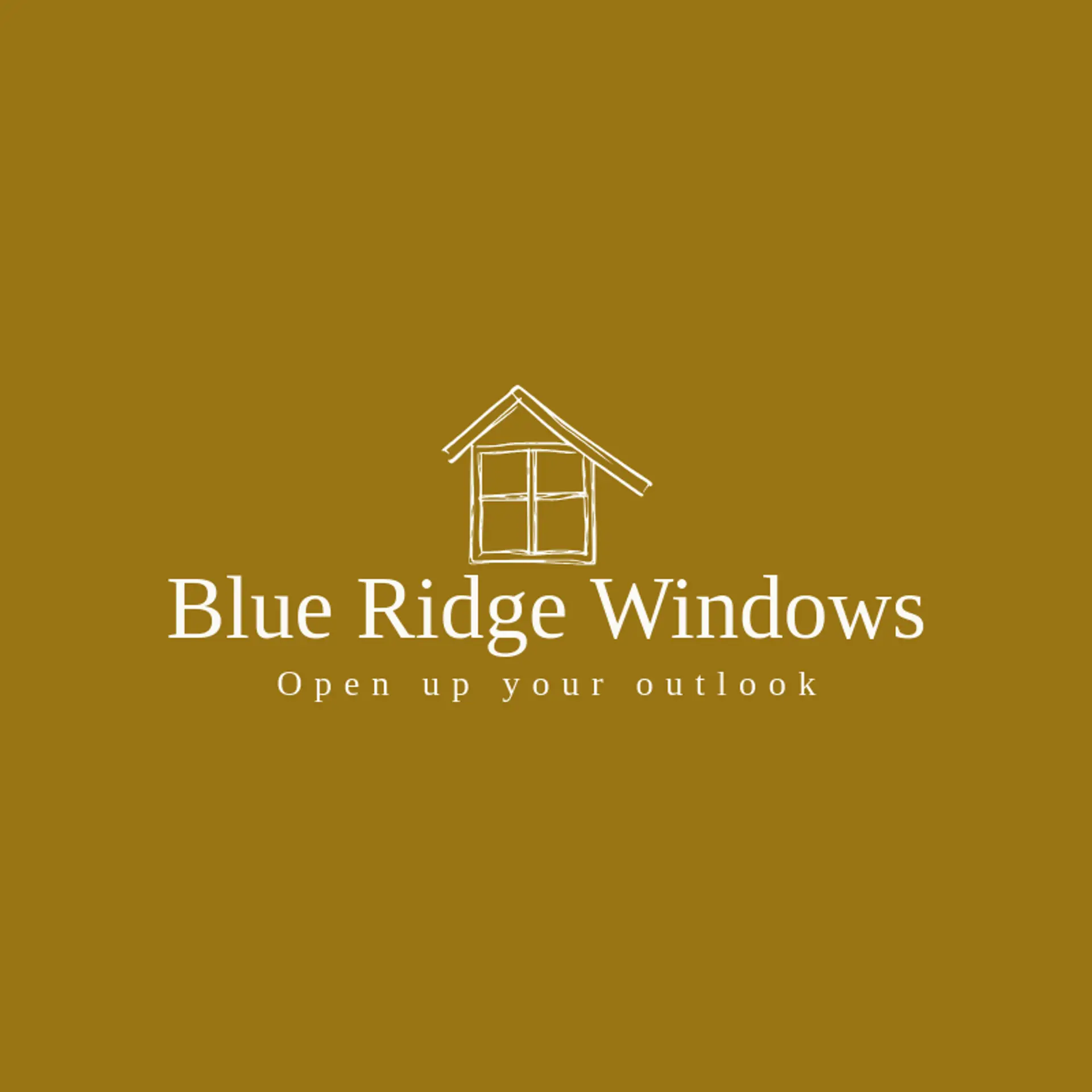 Blue Ridge Windows logo for windows