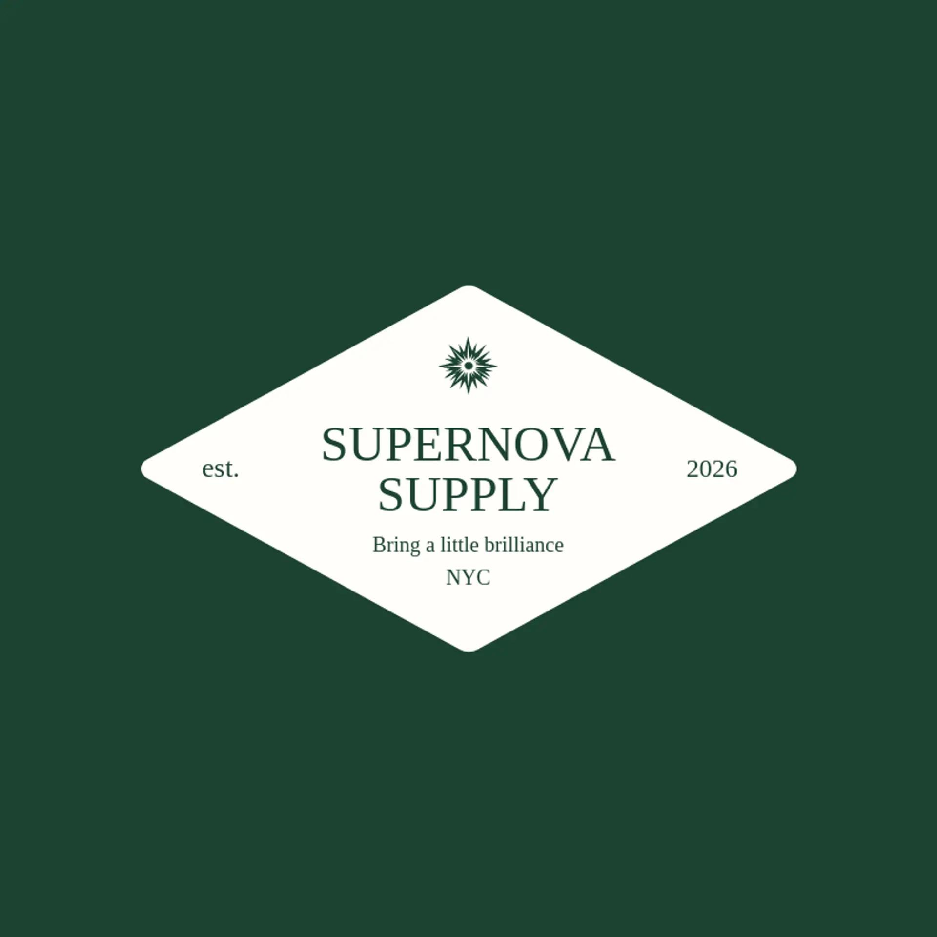 Supernova Supply logo for cosmos