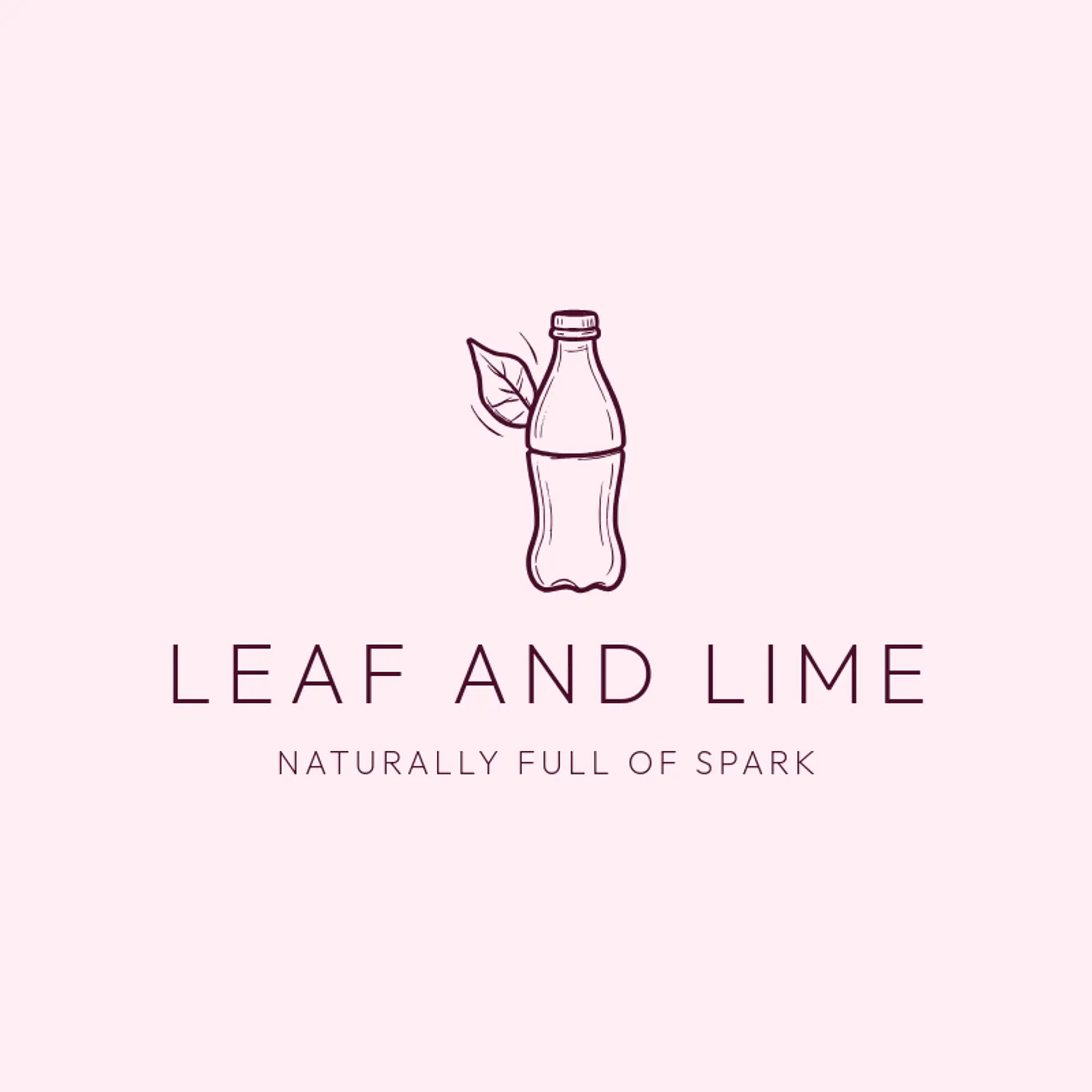 Leaf And Lime logo for soda