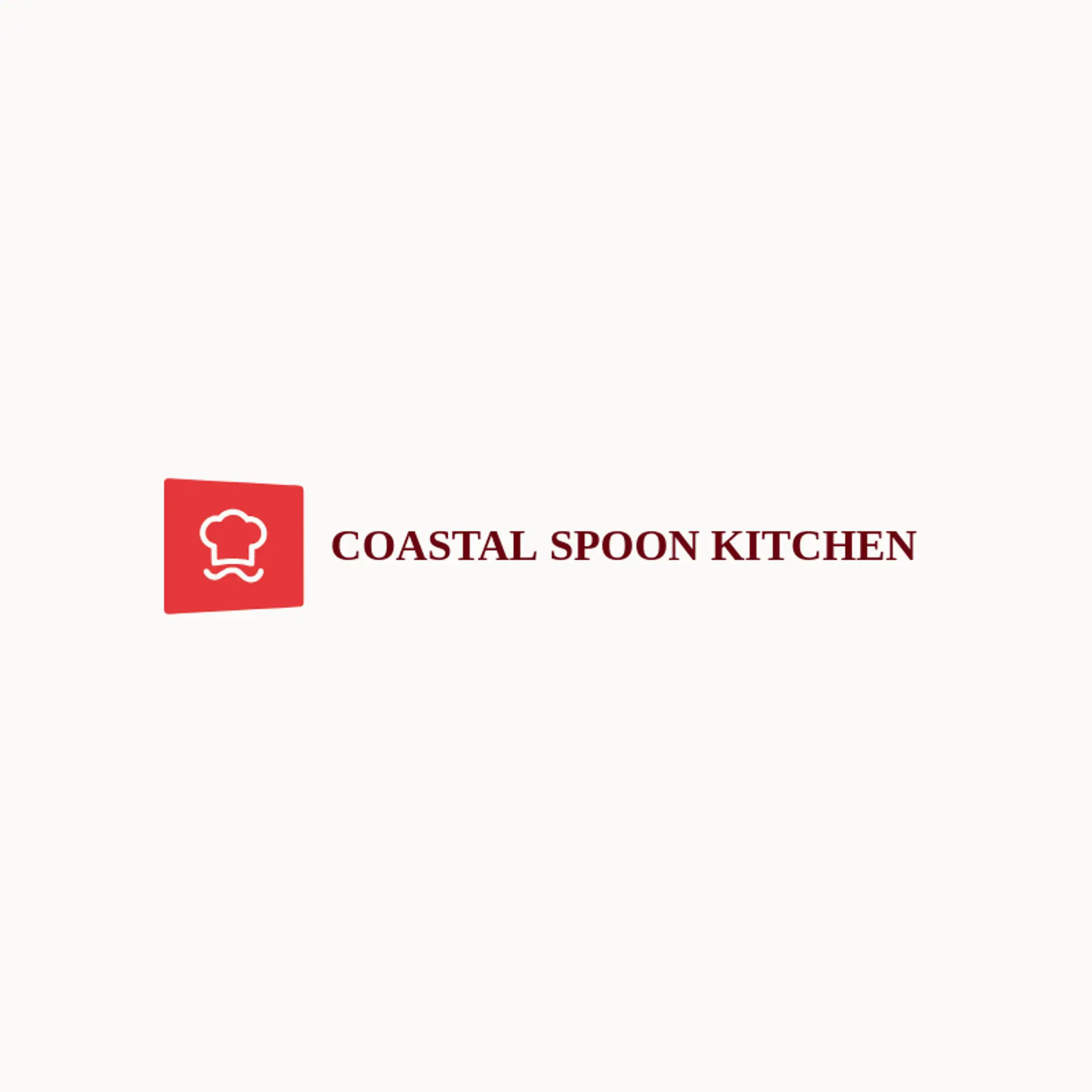 Coastal Spoon Kitchen logo for chef hat