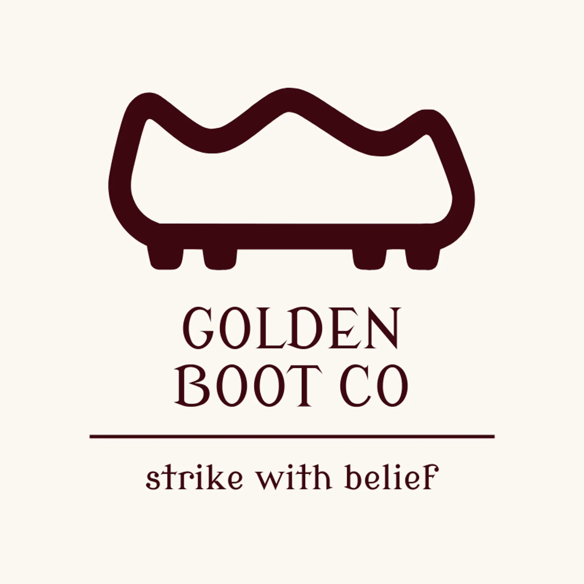Golden Boot Co logo for soccer