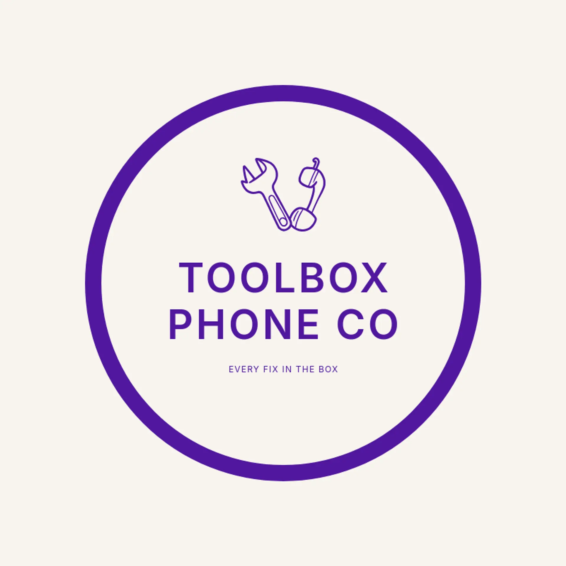 Toolbox Phone Co logo for cell phone