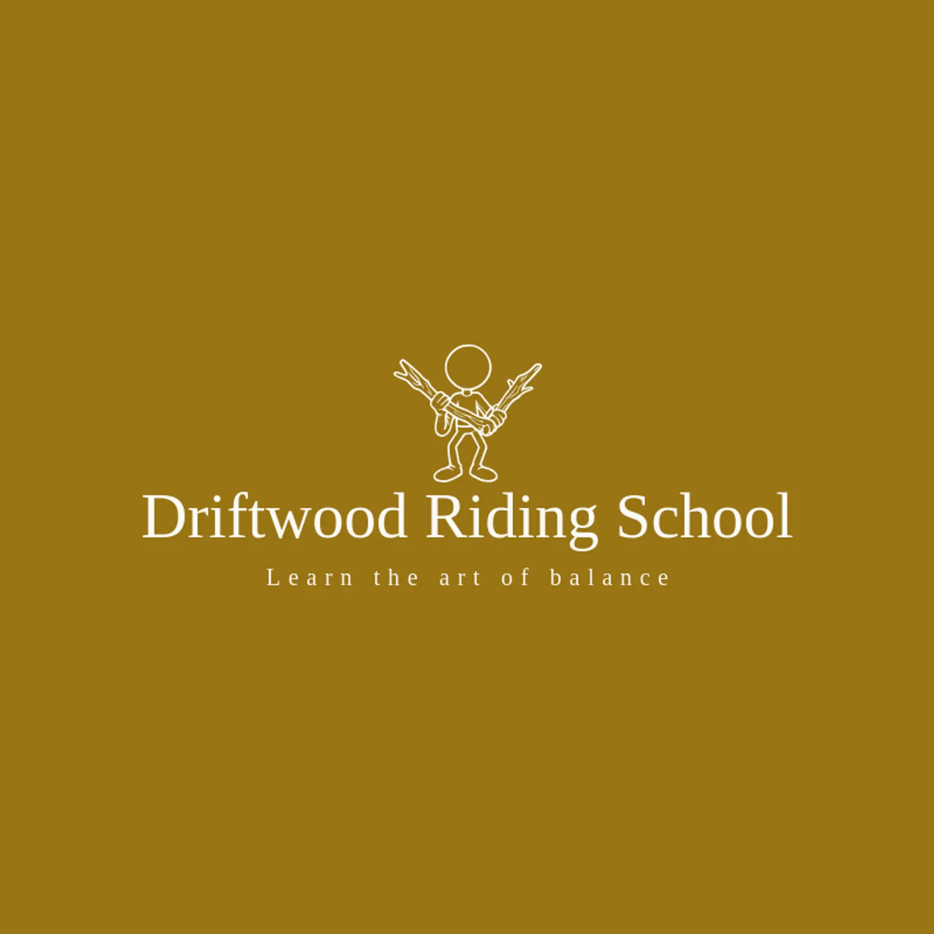 Driftwood Riding School logo for rider