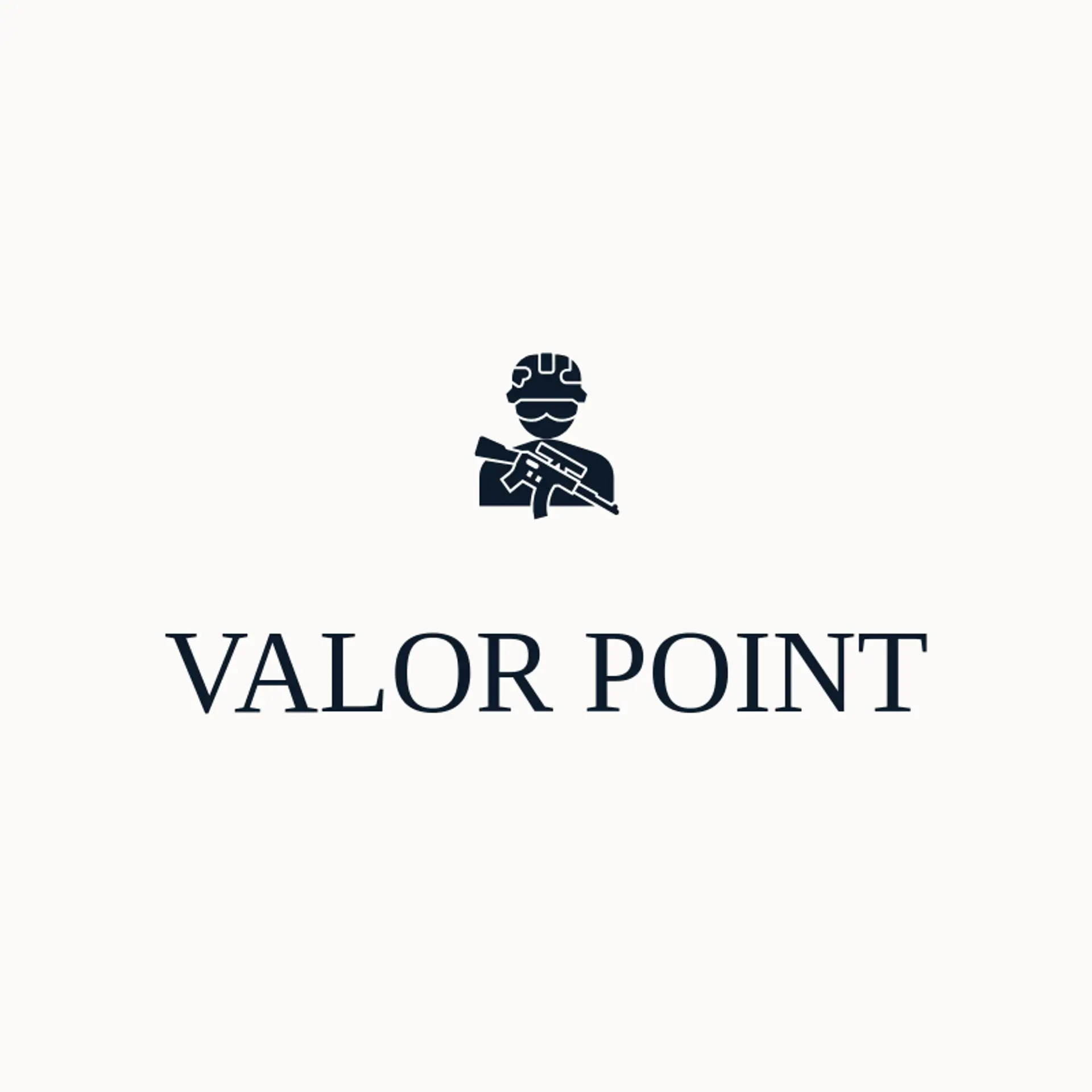 Valor Point logo for special forces