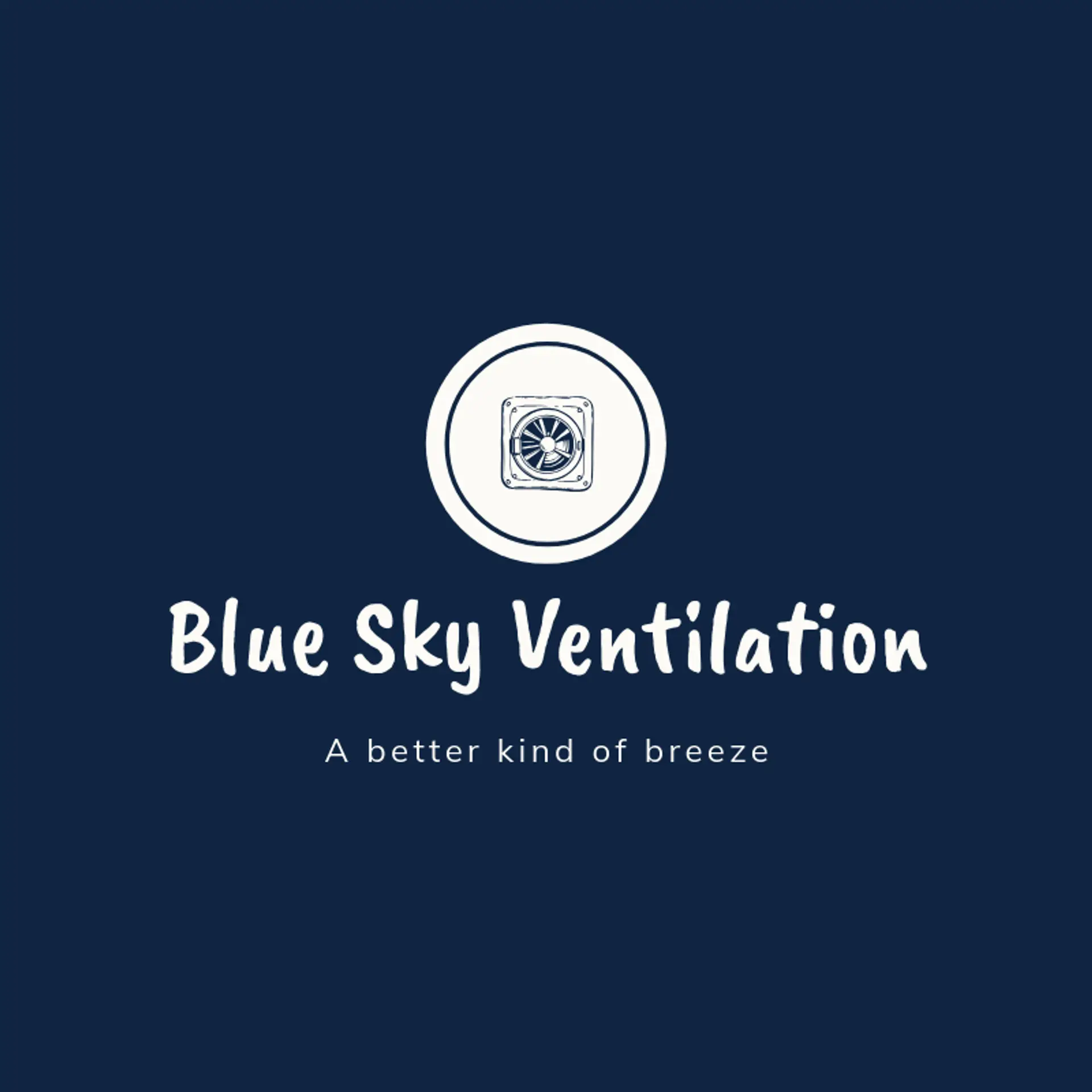 Blue Sky Ventilation logo for airflow