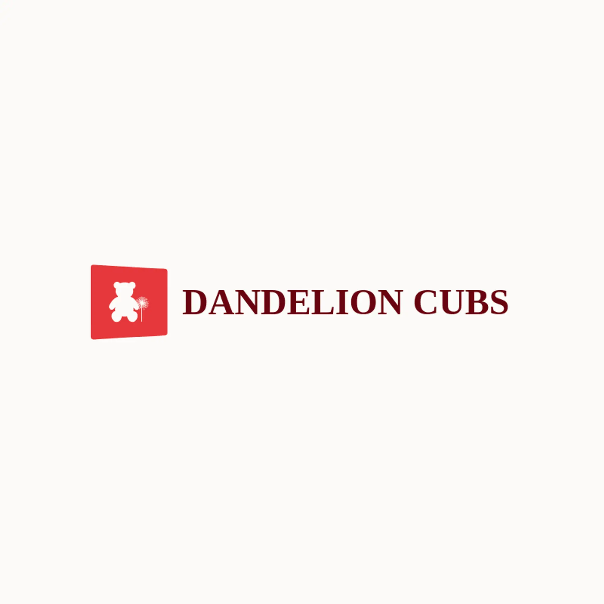 Dandelion Cubs logo for teddy bear