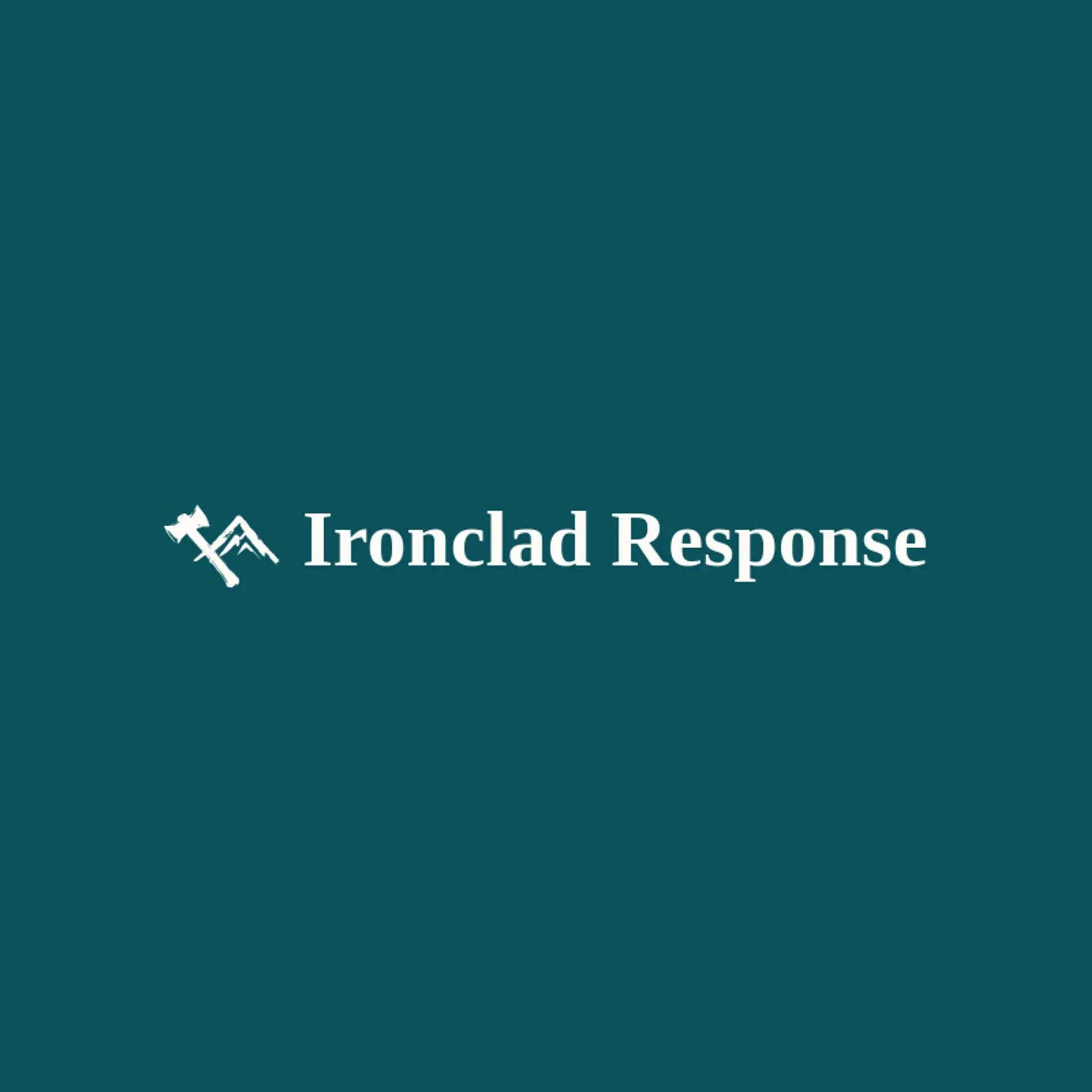 Ironclad Response logo for fire station