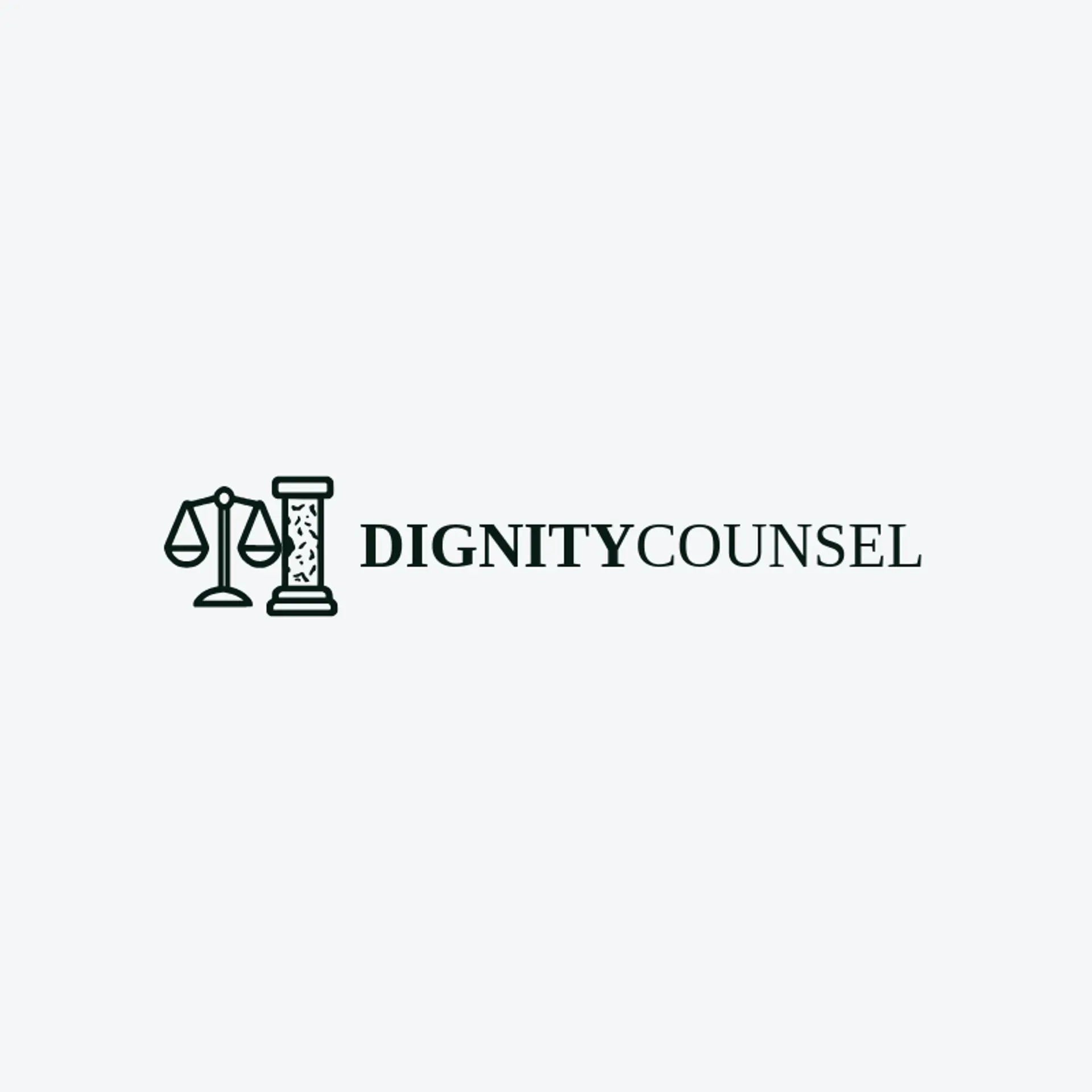 Dignity Counsel logo for legal