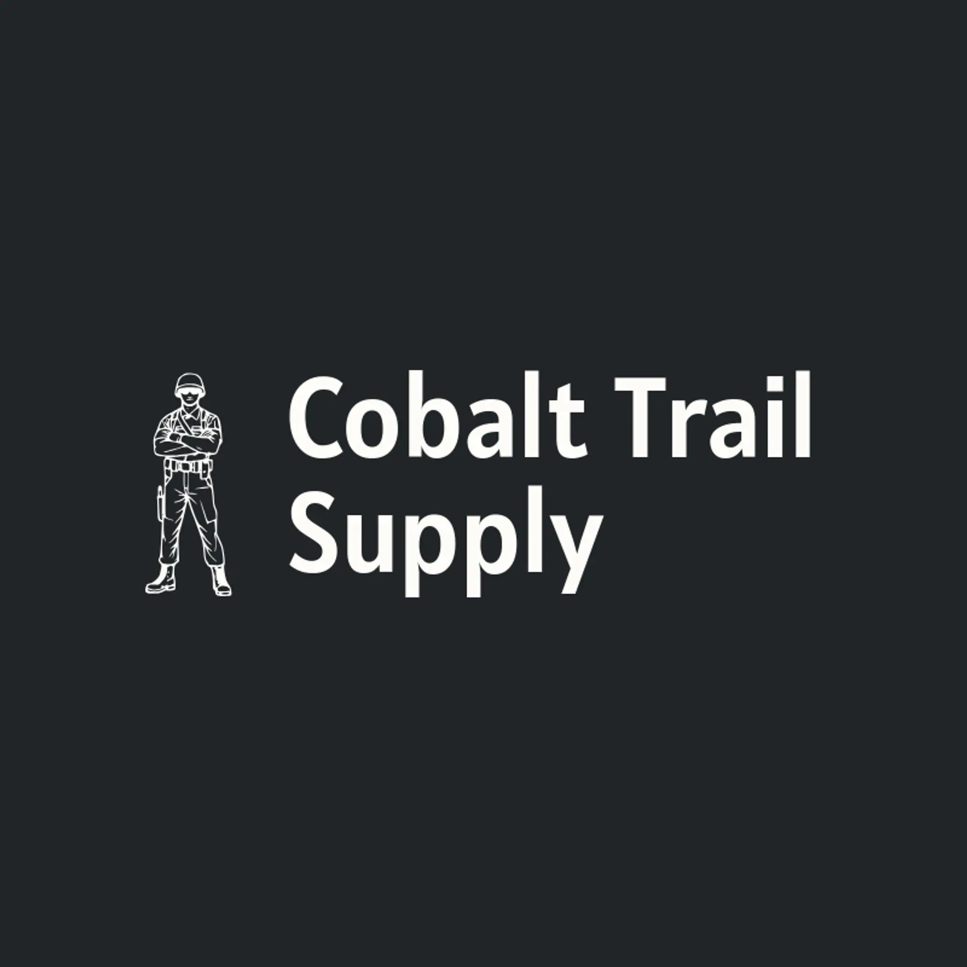 Cobalt Trail Supply logo for boots