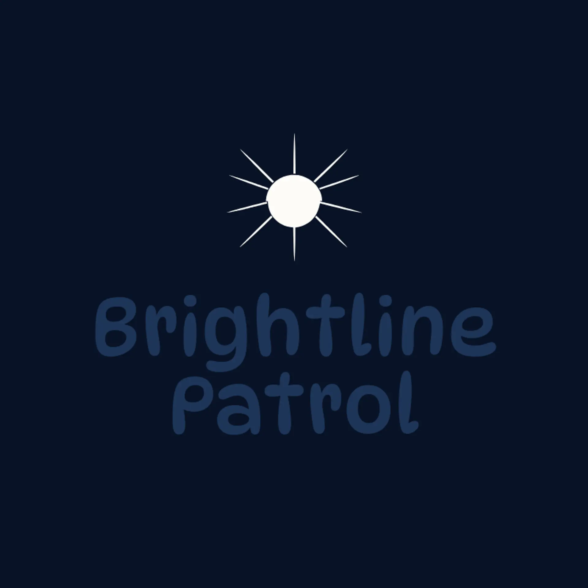 Brightline Patrol logo for cctv