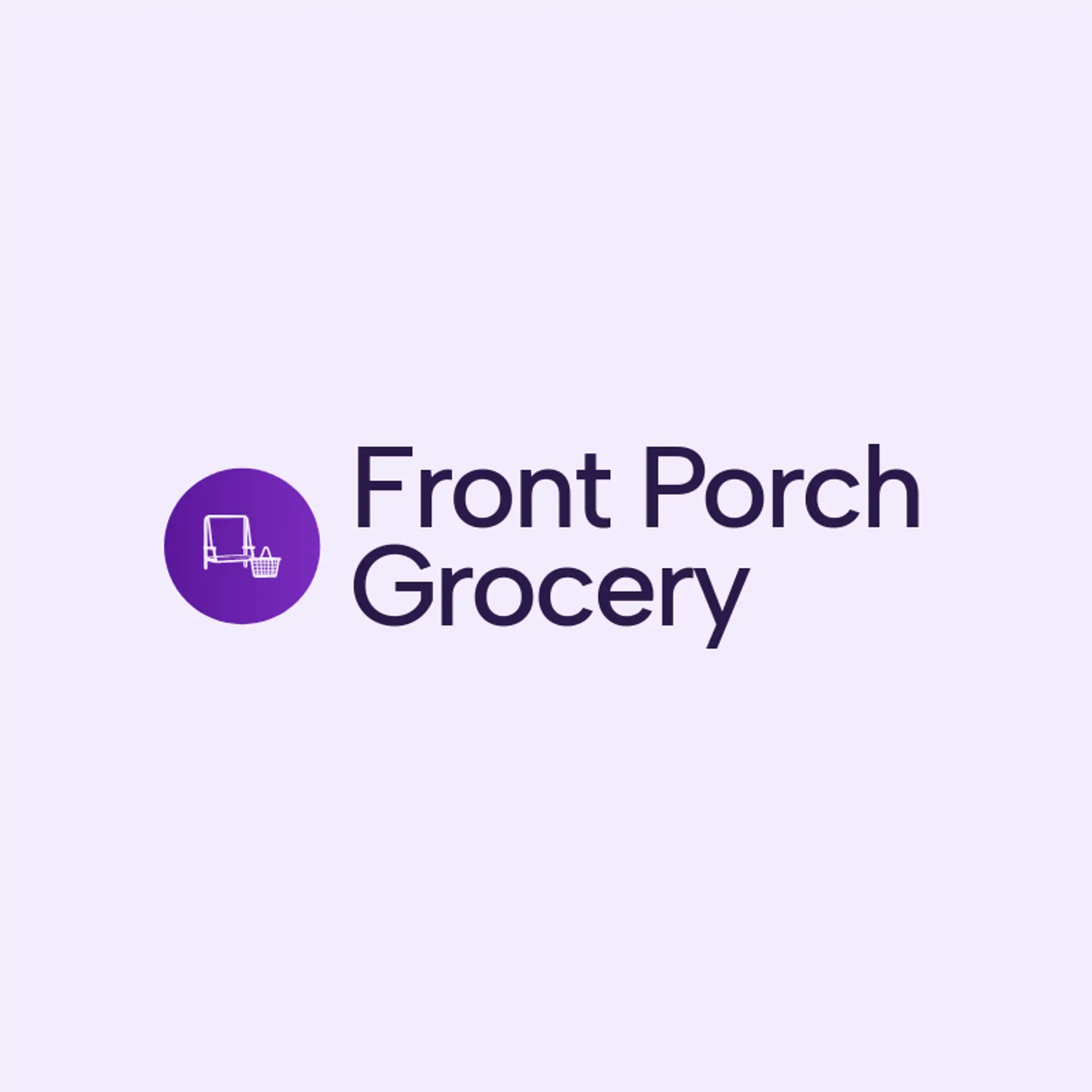 Front Porch Grocery logo for mart