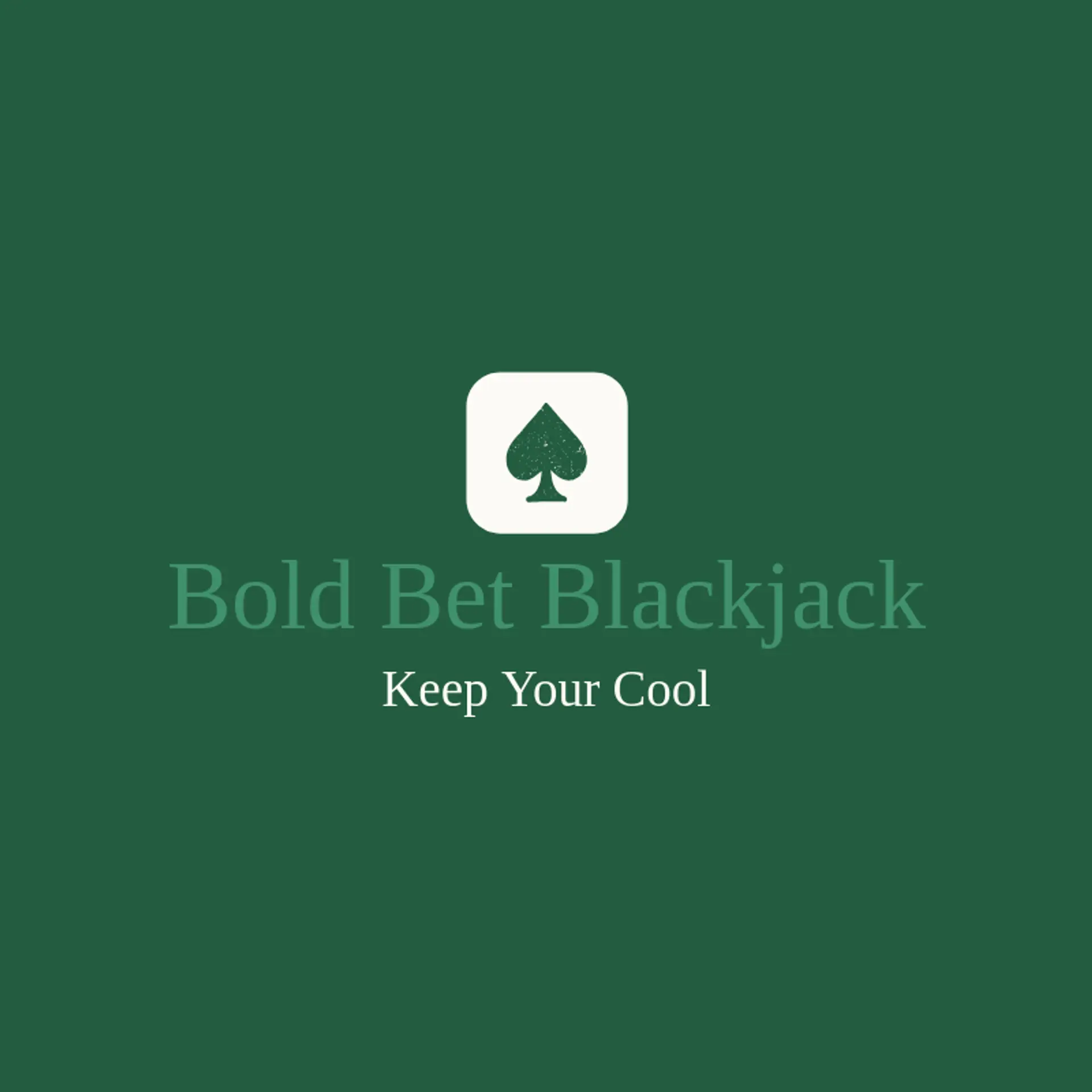 Bold Bet Blackjack logo for blackjack