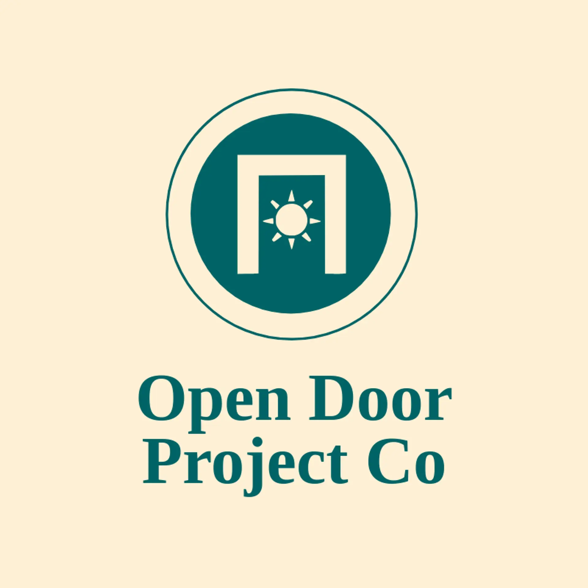 Open Door Project Co logo for remodeling