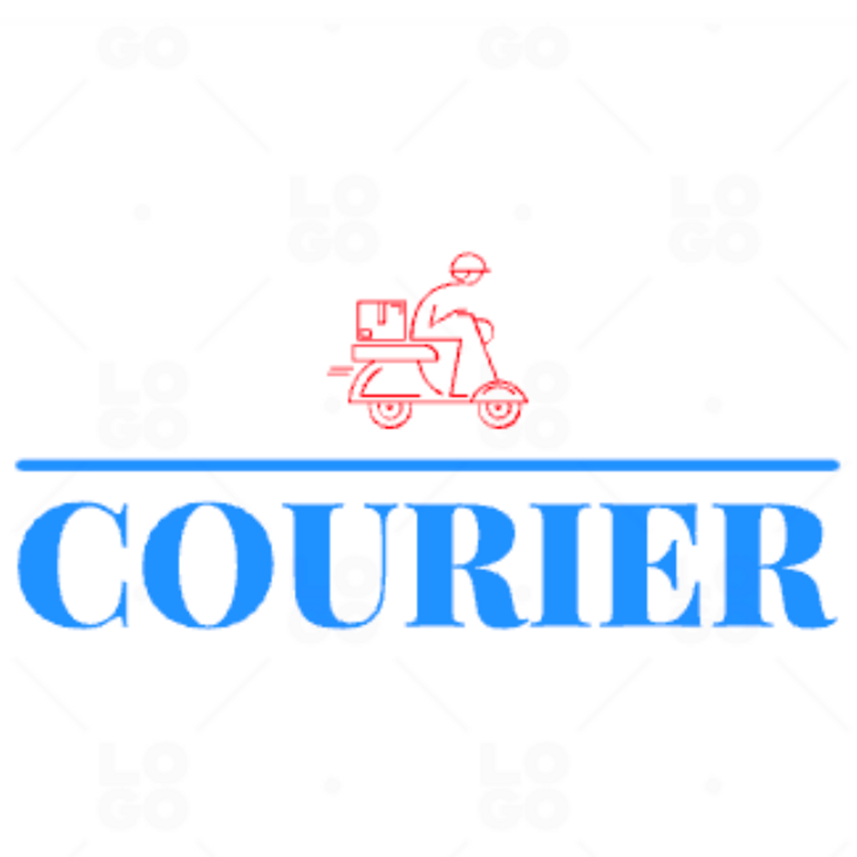 Courier Logo Maker