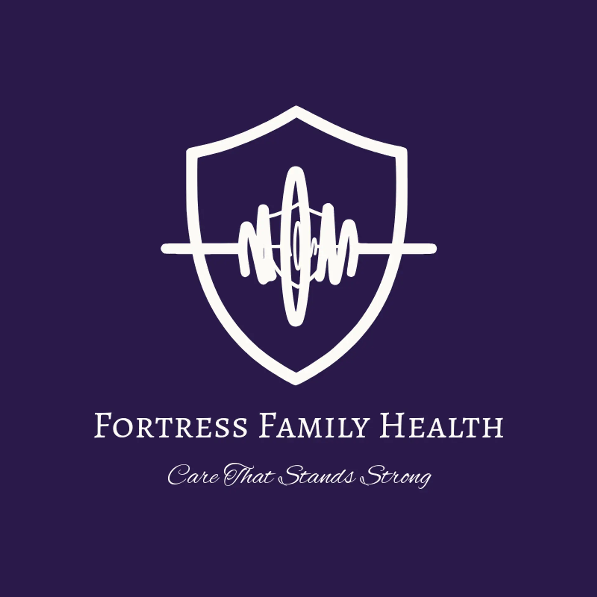 Fortress Family Health logo for doctor