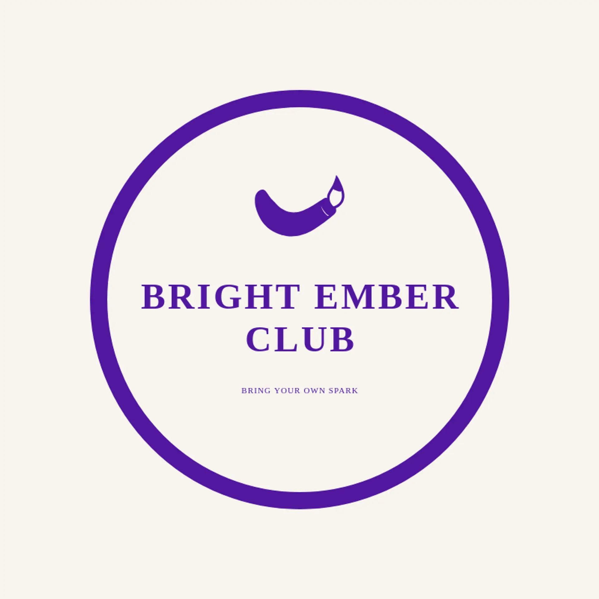 Bright Ember Club logo for cigar