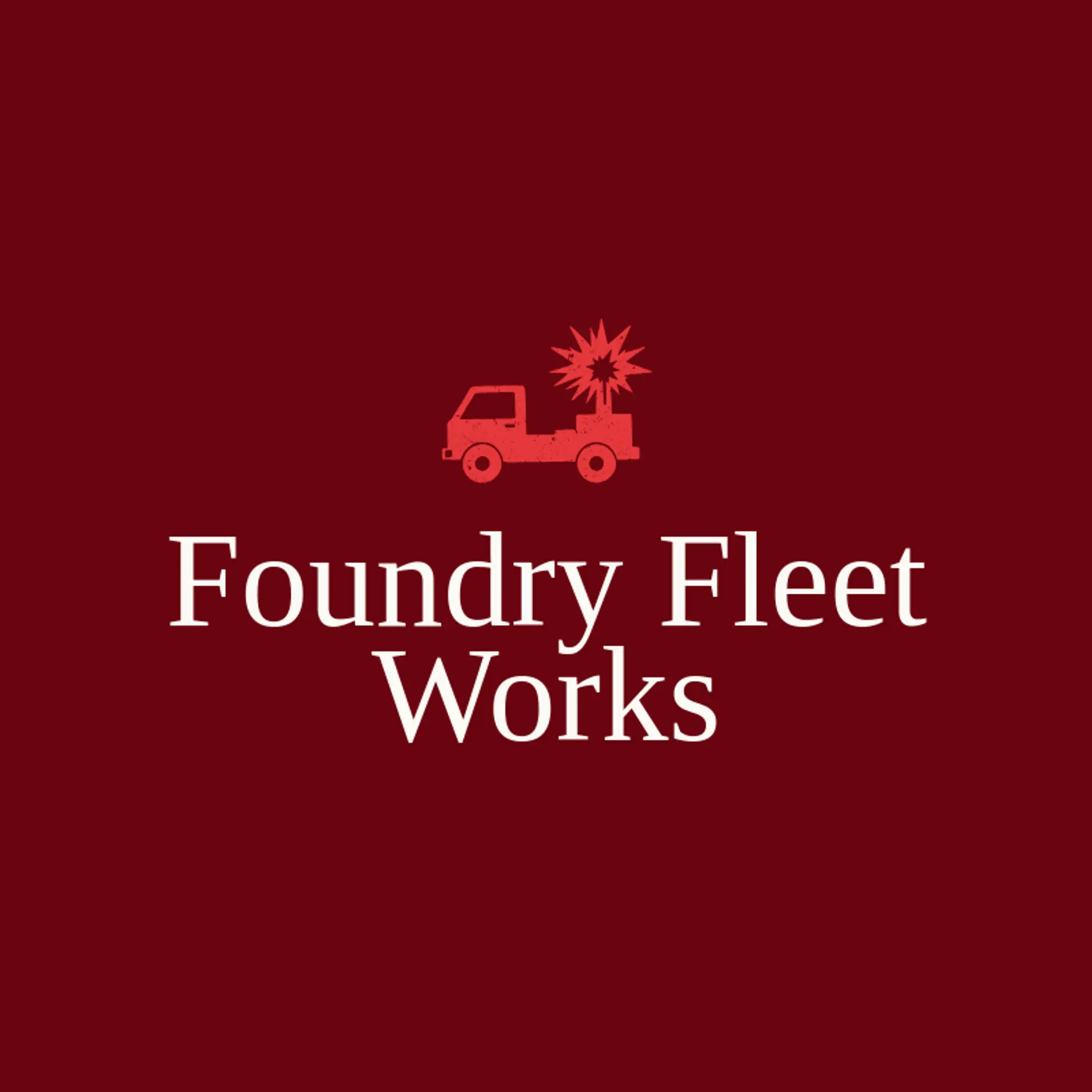 Foundry Fleet Works logo for trucking company