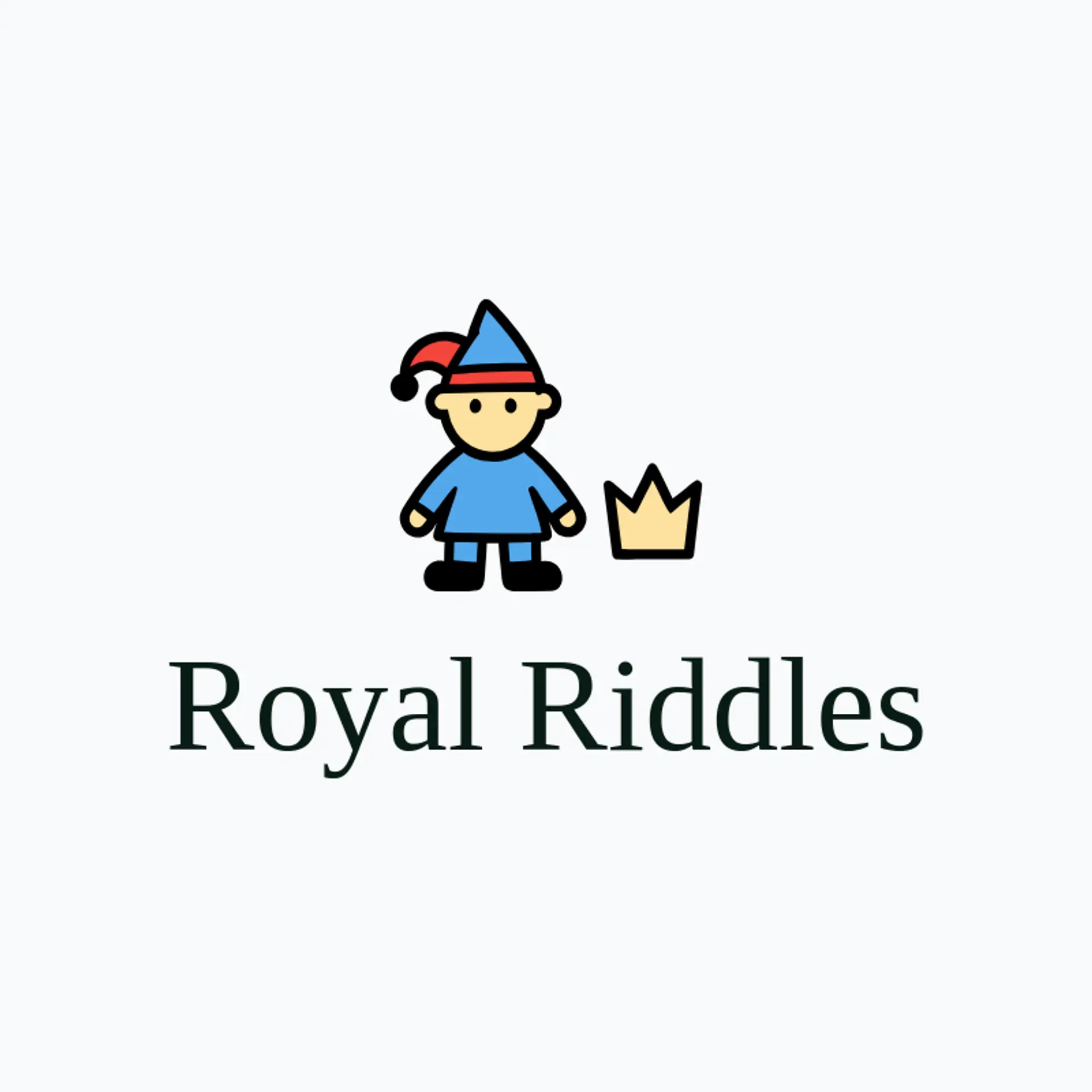 Royal Riddles logo for jester