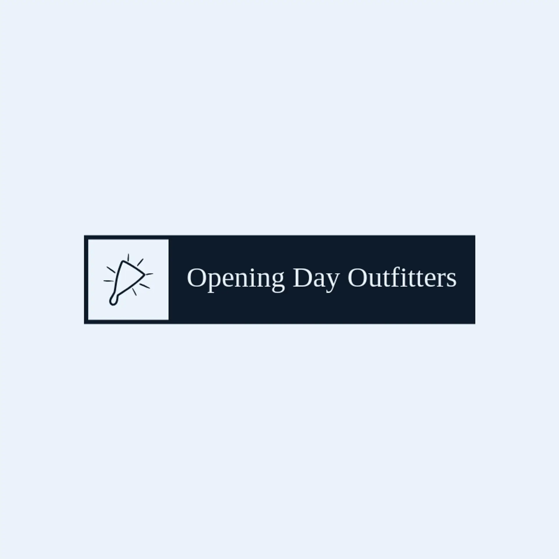 Opening Day Outfitters logo for sports card