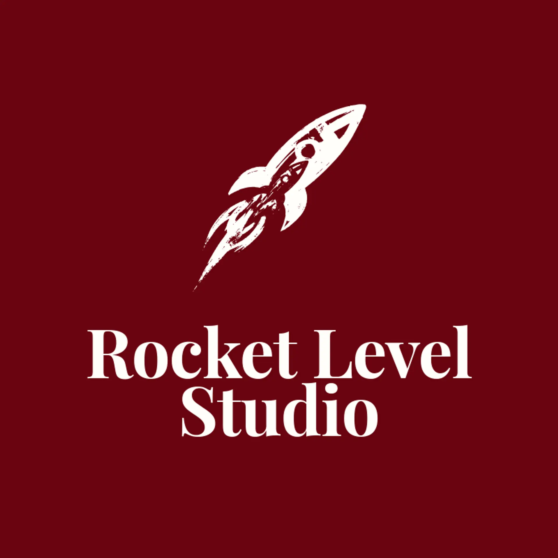 Rocket Level Studio logo for game