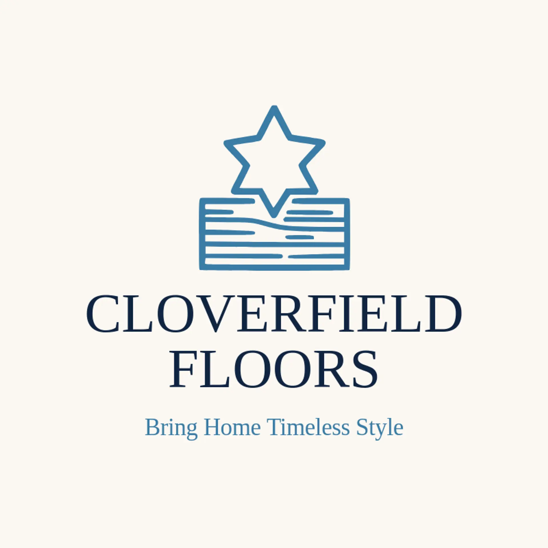 Cloverfield Floors logo for flooring