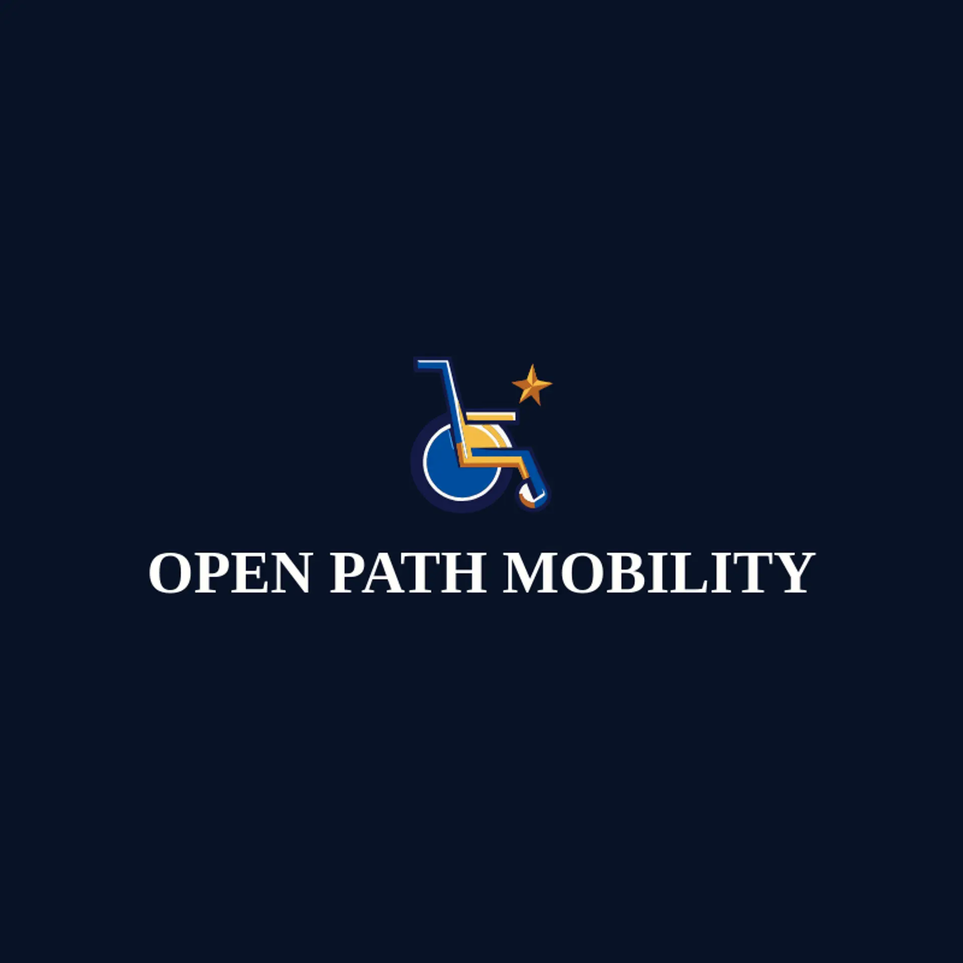 Open Path Mobility logo for wheelchair