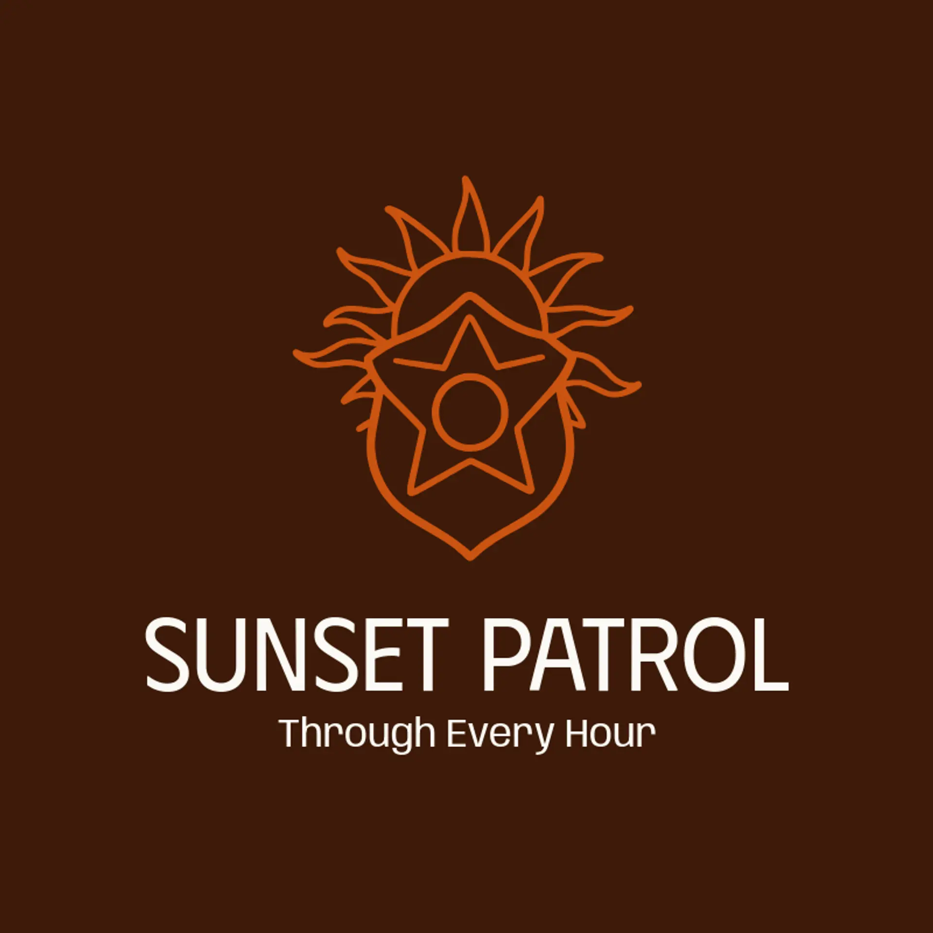 Sunset Patrol logo for police