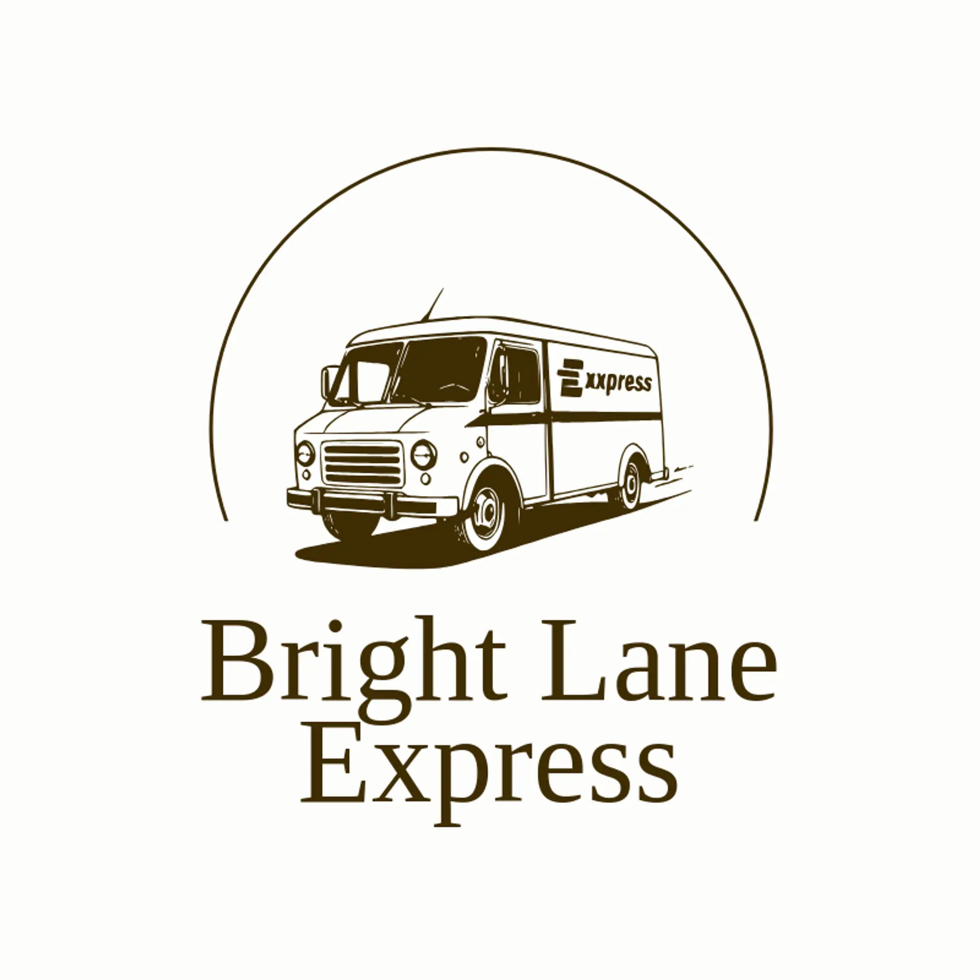 Bright Lane Express logo for express