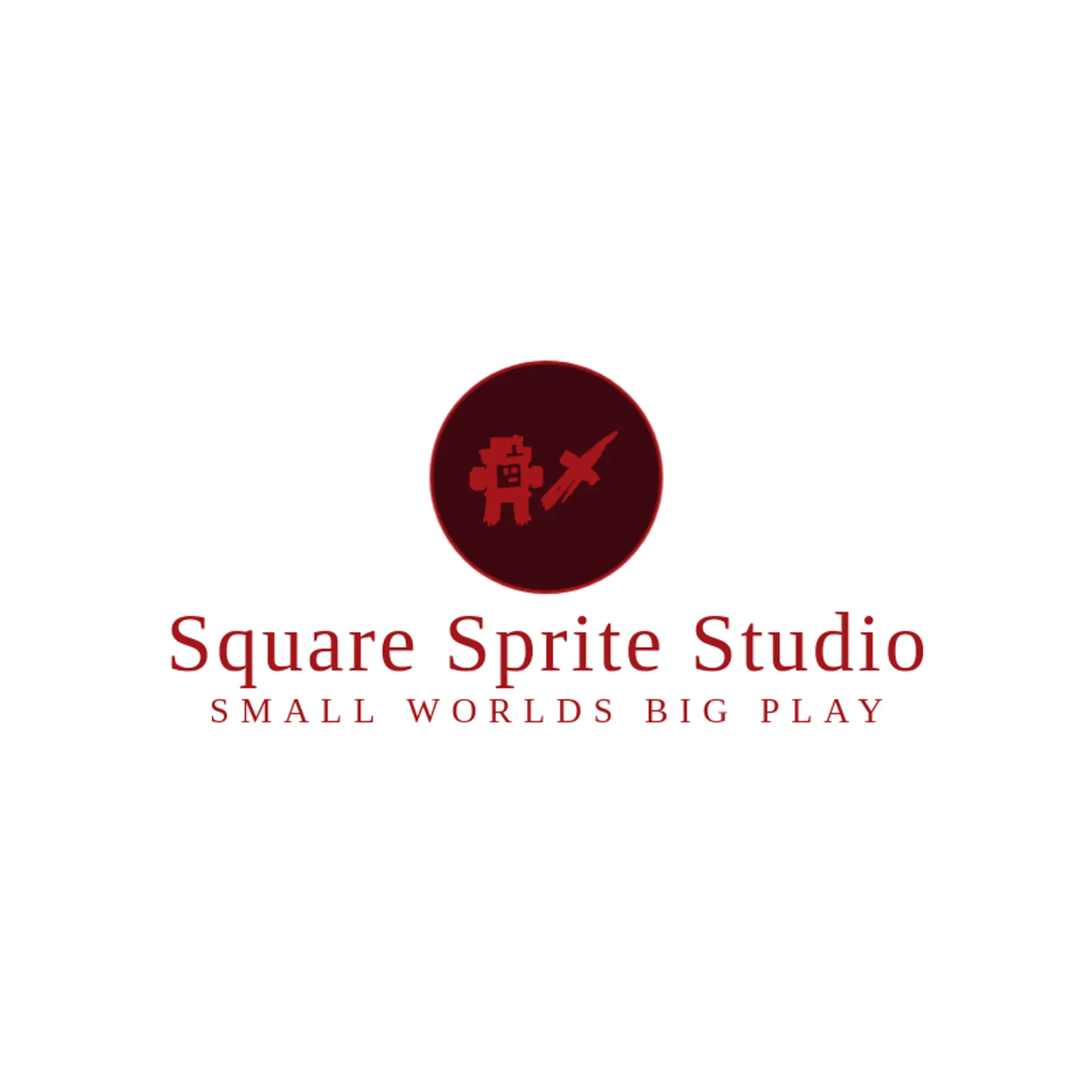 Square Sprite Studio logo for pixelated