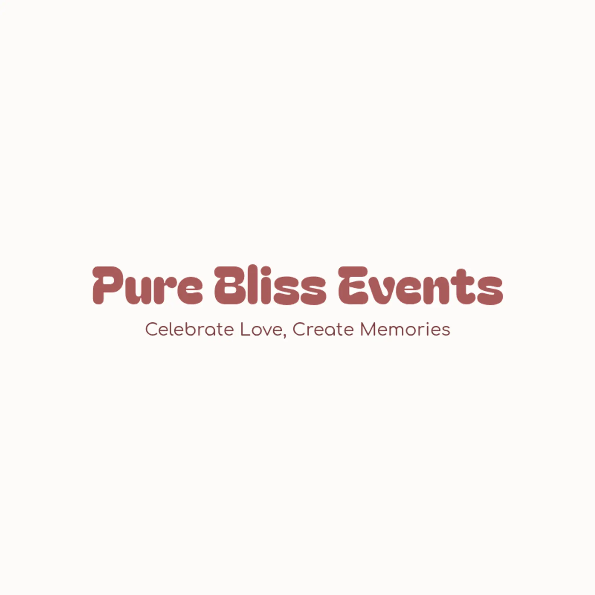 Pure Bliss Events logo for best wedding