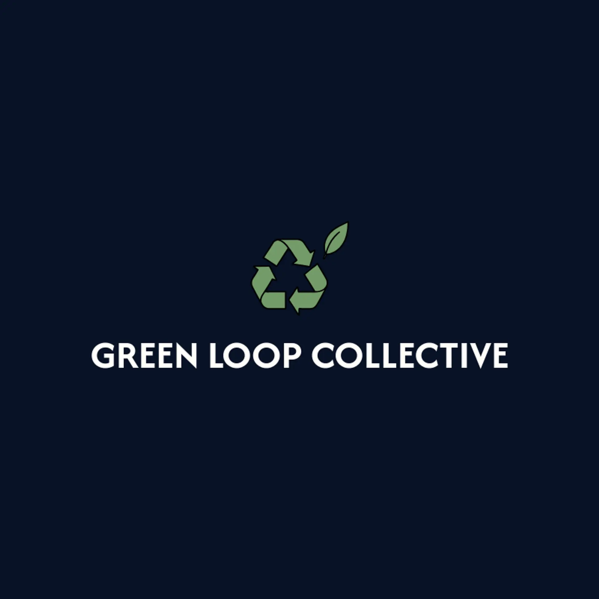 Green Loop Collective logo for recycle