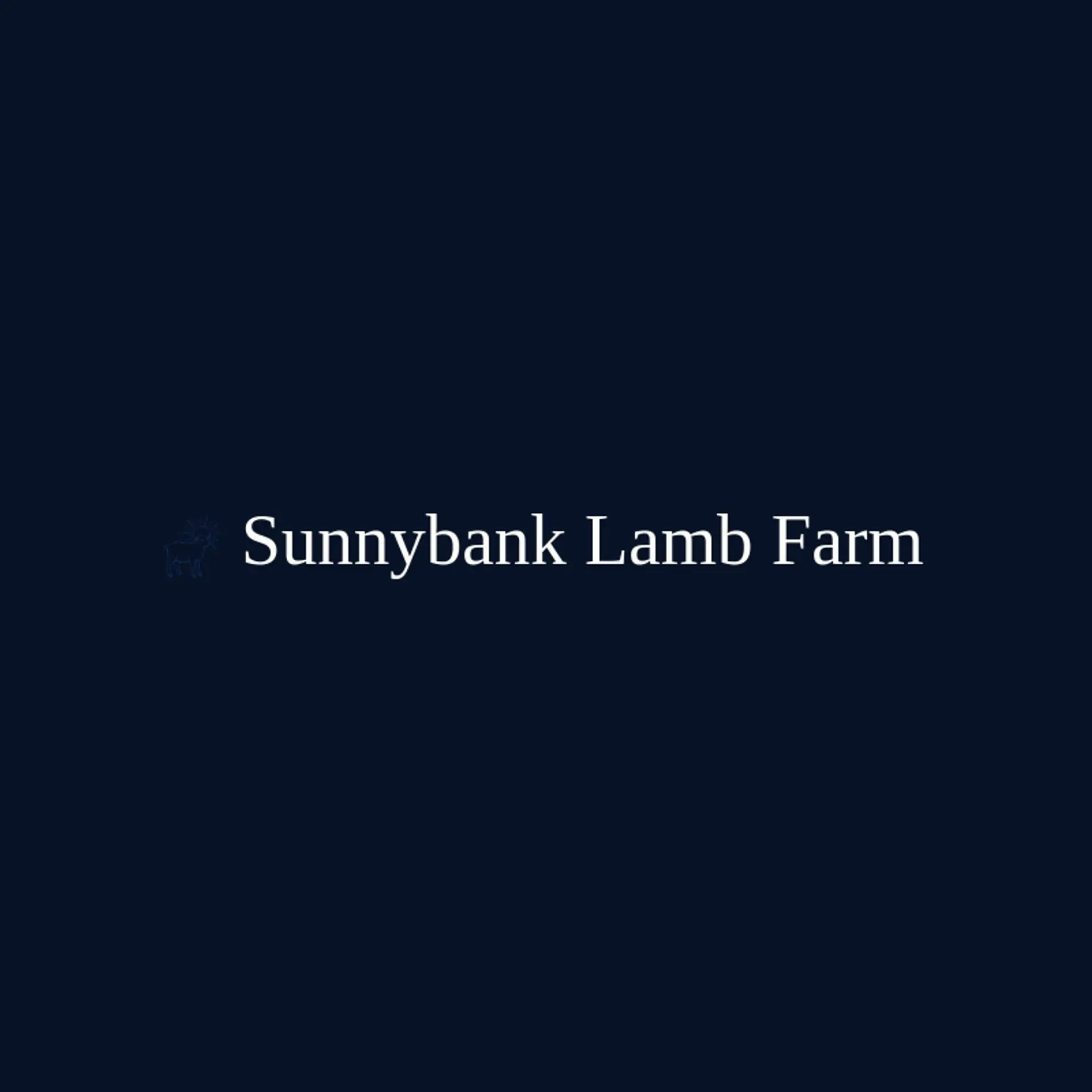 Sunnybank Lamb Farm logo for lamb