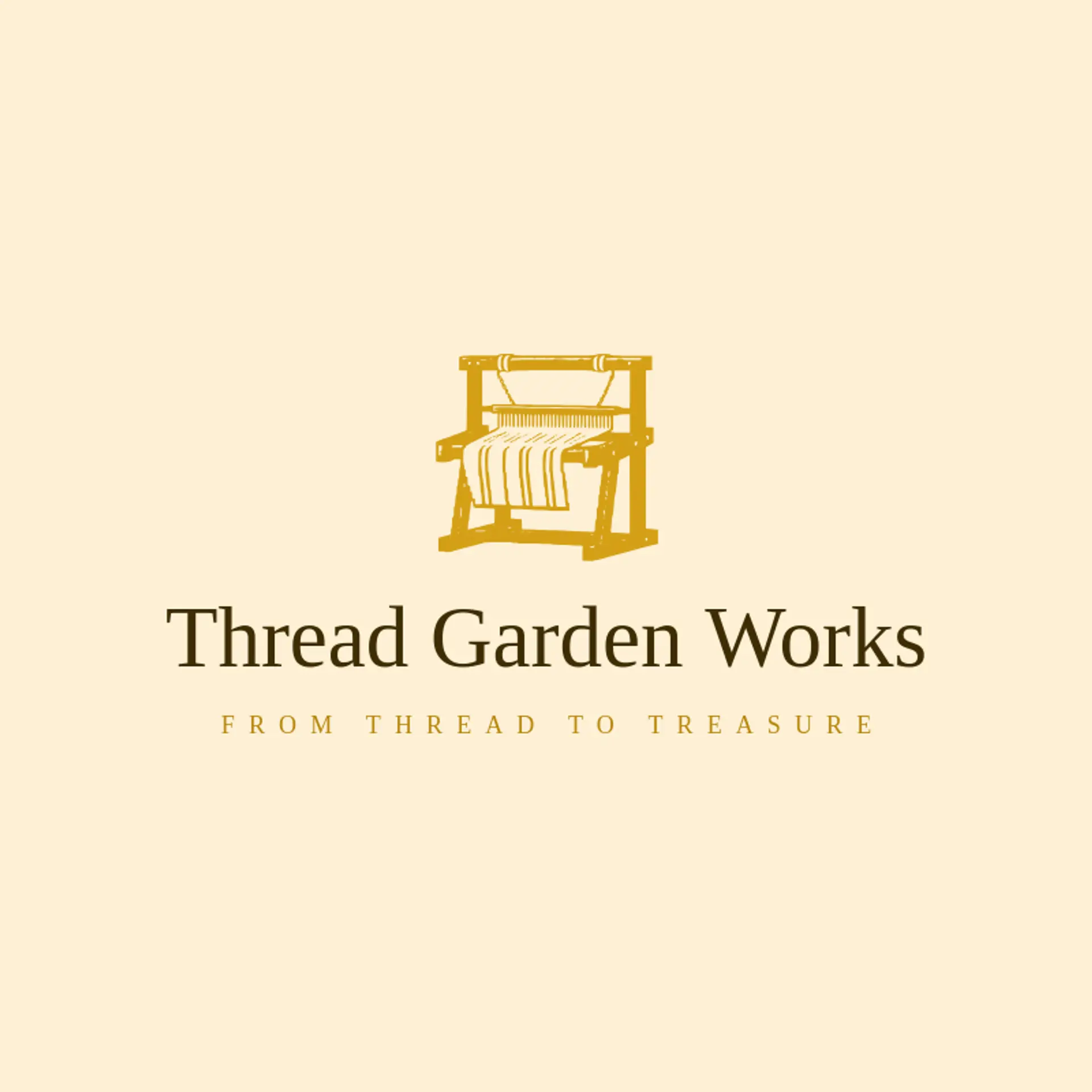 Thread Garden Works logo for loom