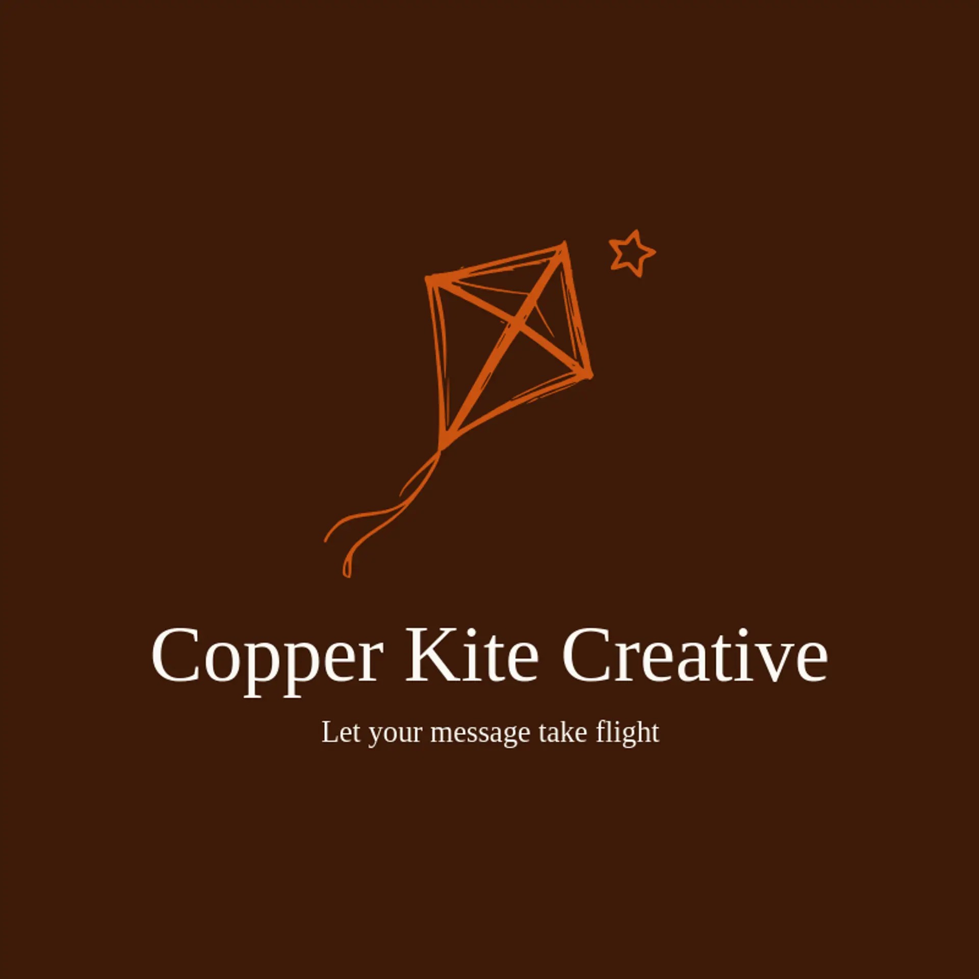 Copper Kite Creative logo for advertising