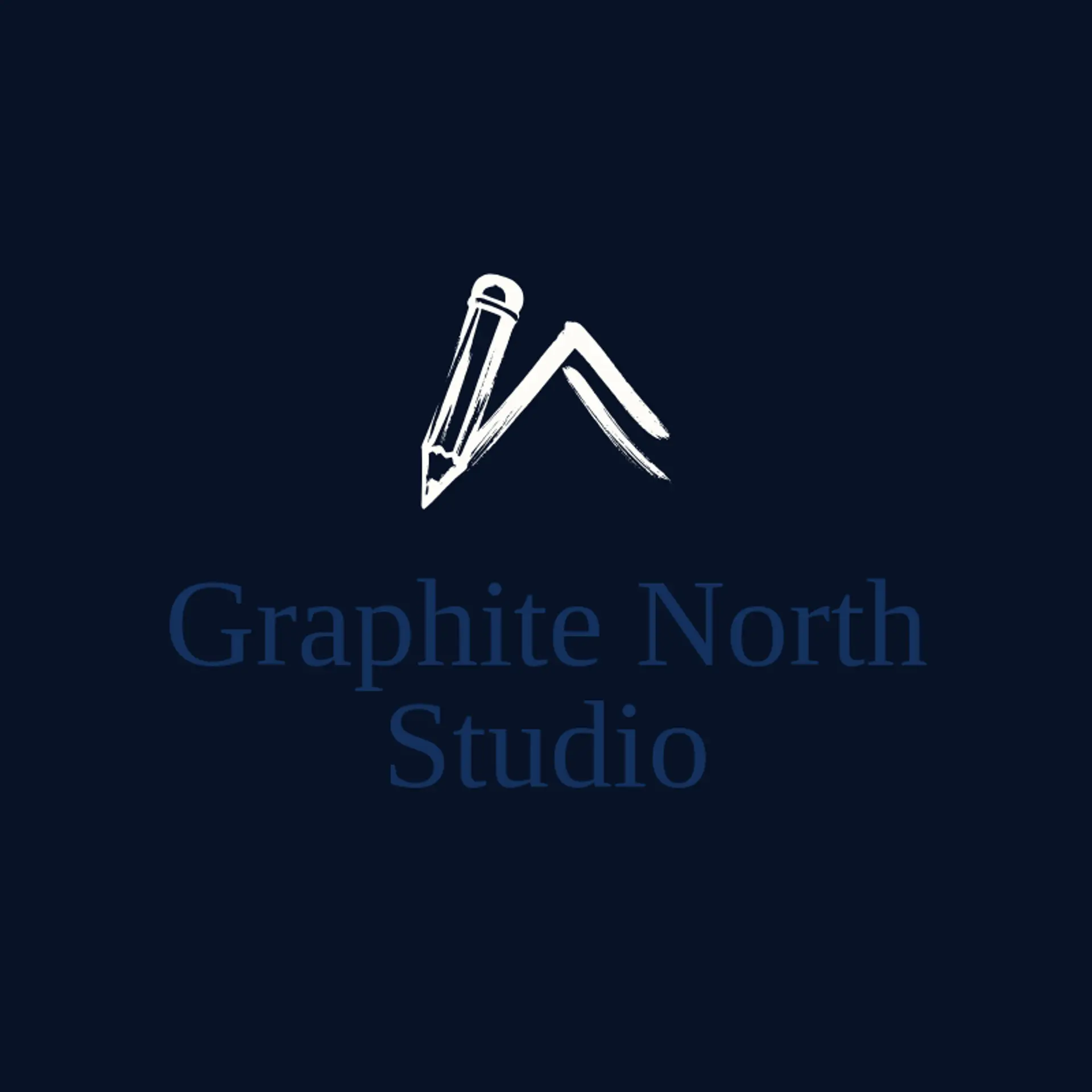 Graphite North Studio logo for drawing