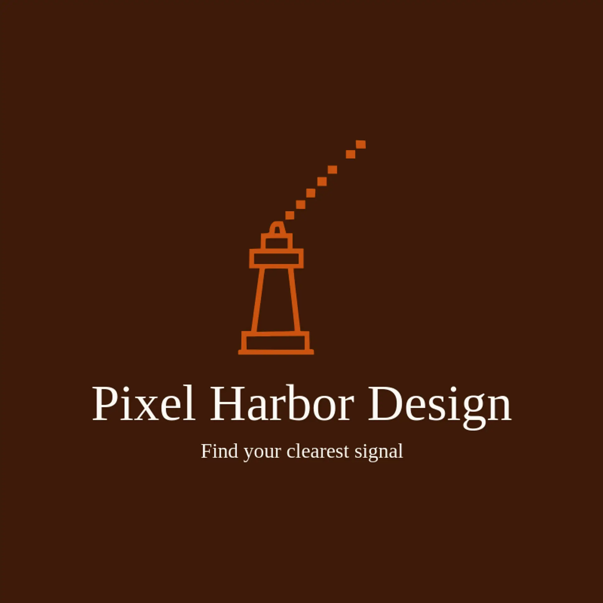 Pixel Harbor Design logo for digital agency