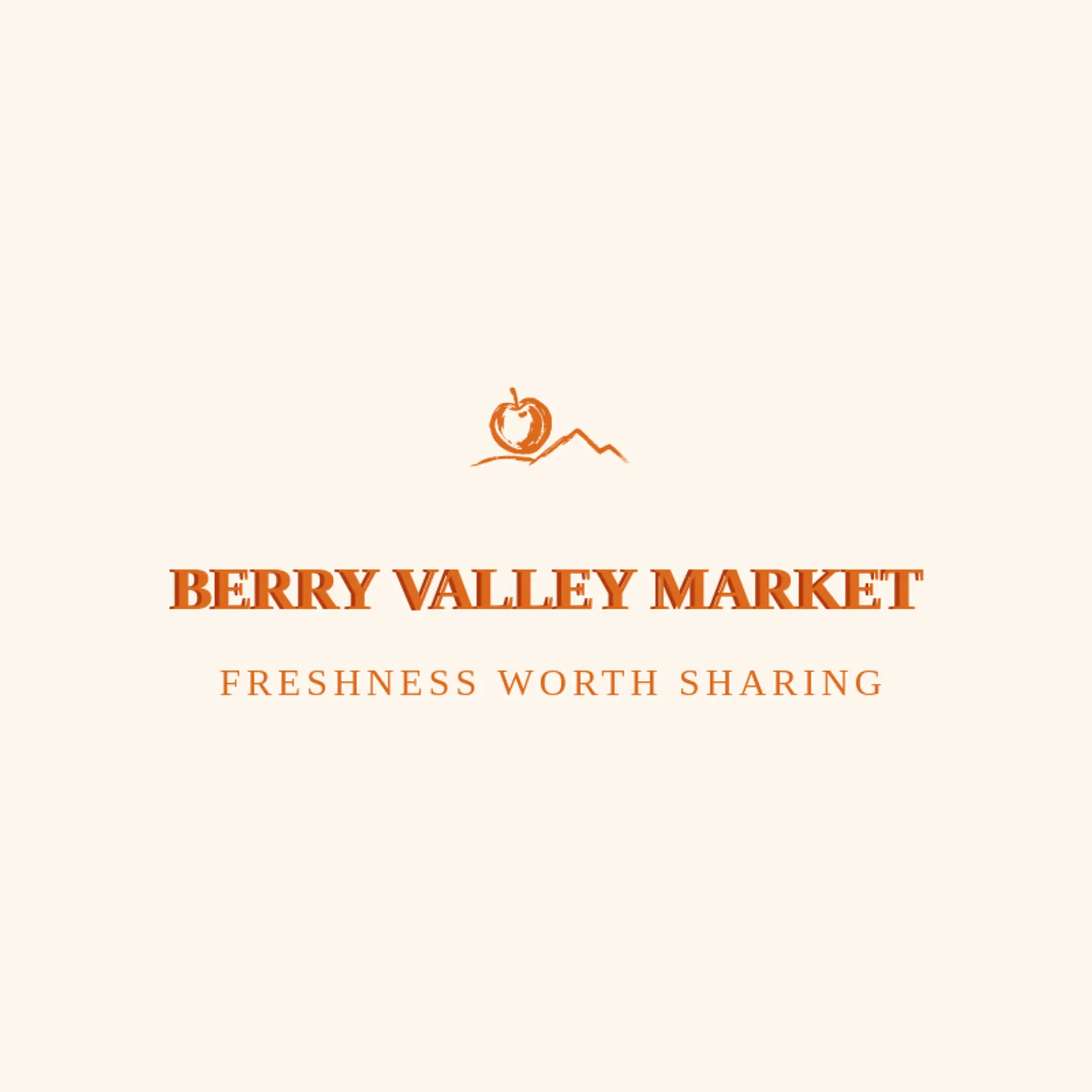 Berry Valley Market logo for berry