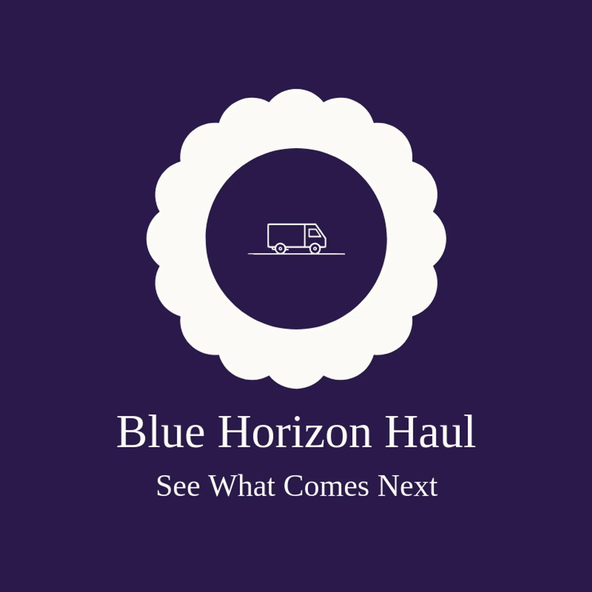 Blue Horizon Haul logo for trailer