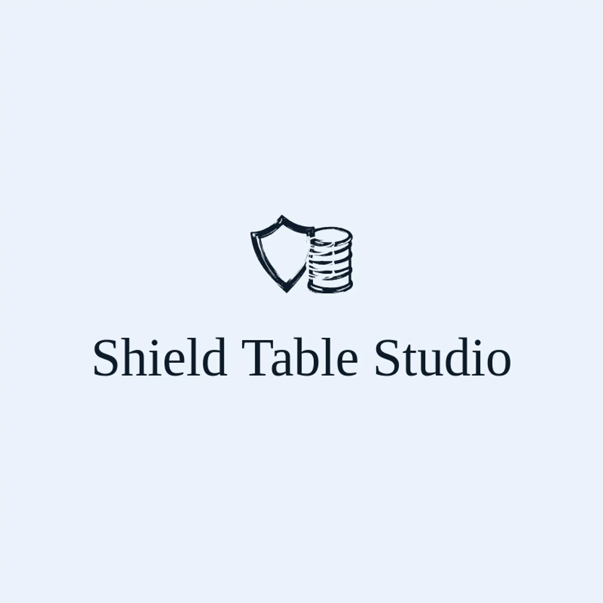 Shield Table Studio logo for database