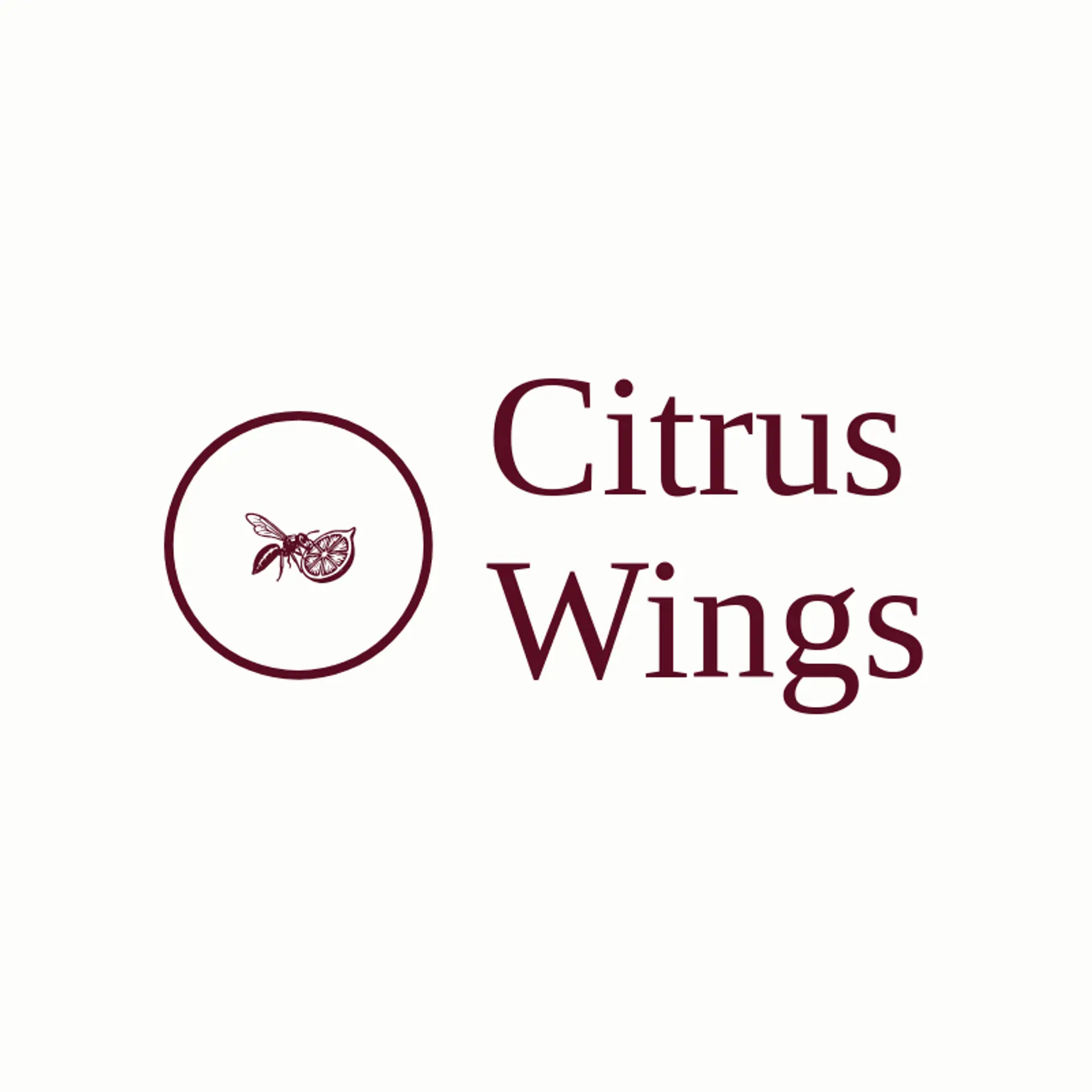 Citrus Wings logo for wasp