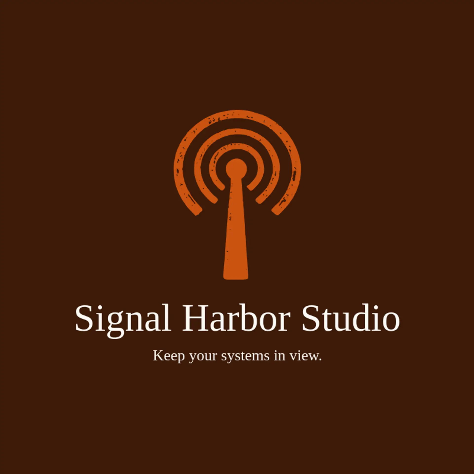 Signal Harbor Studio logo for cyber